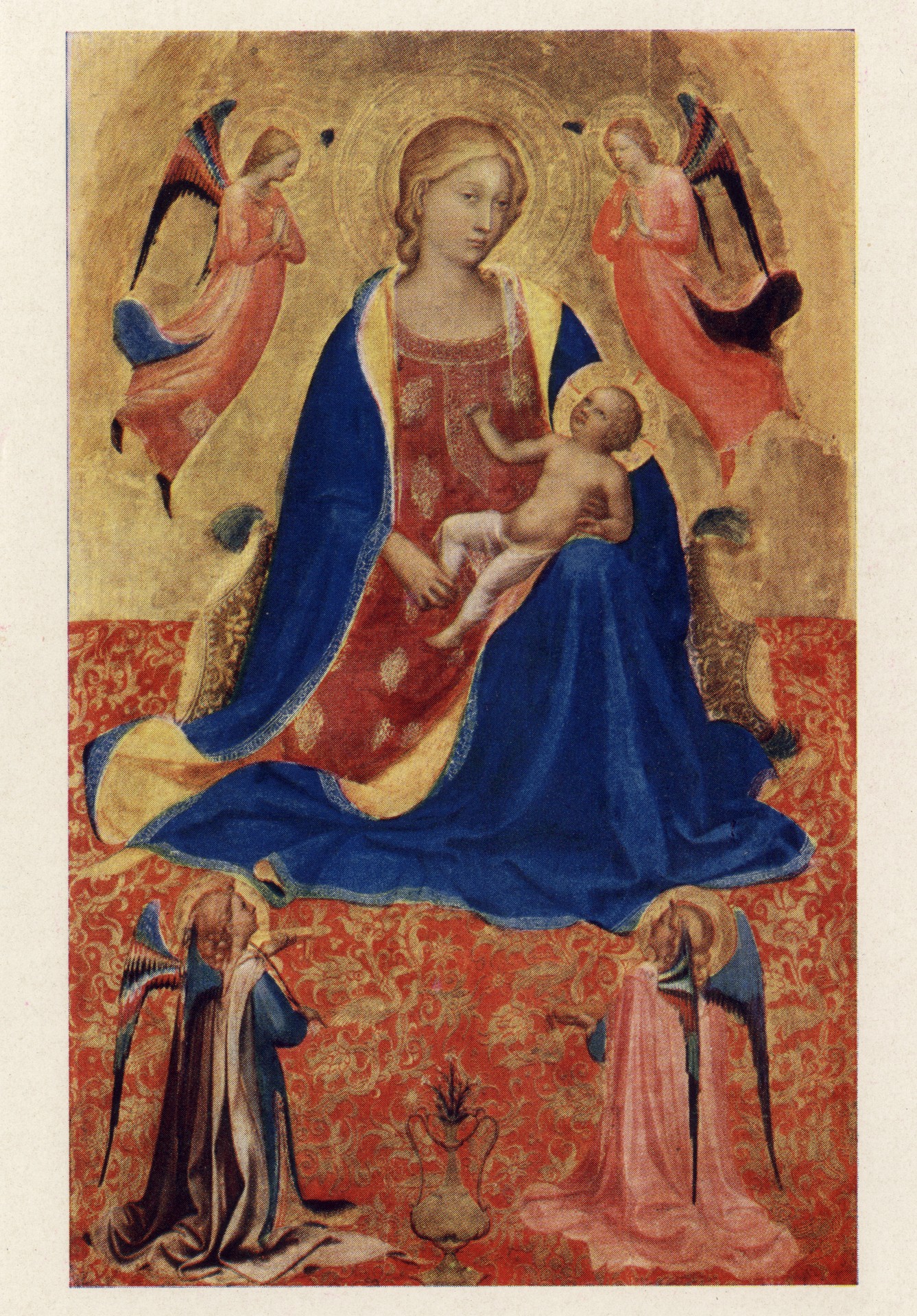 Мадонна с младенцем и ангелами