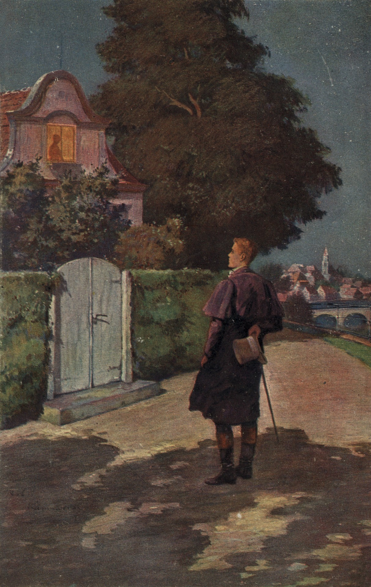 Стою перед твоим домом