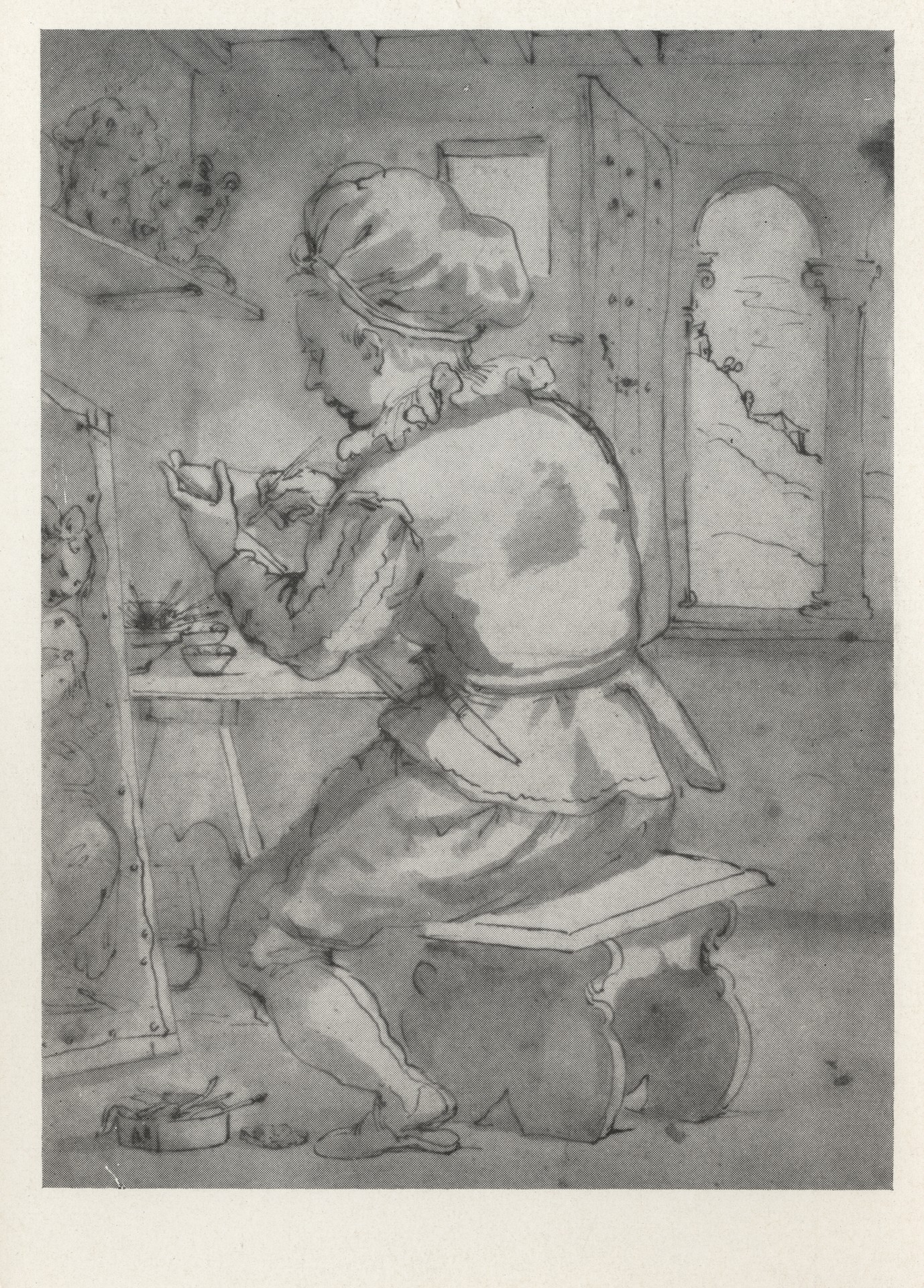 Художник за работой