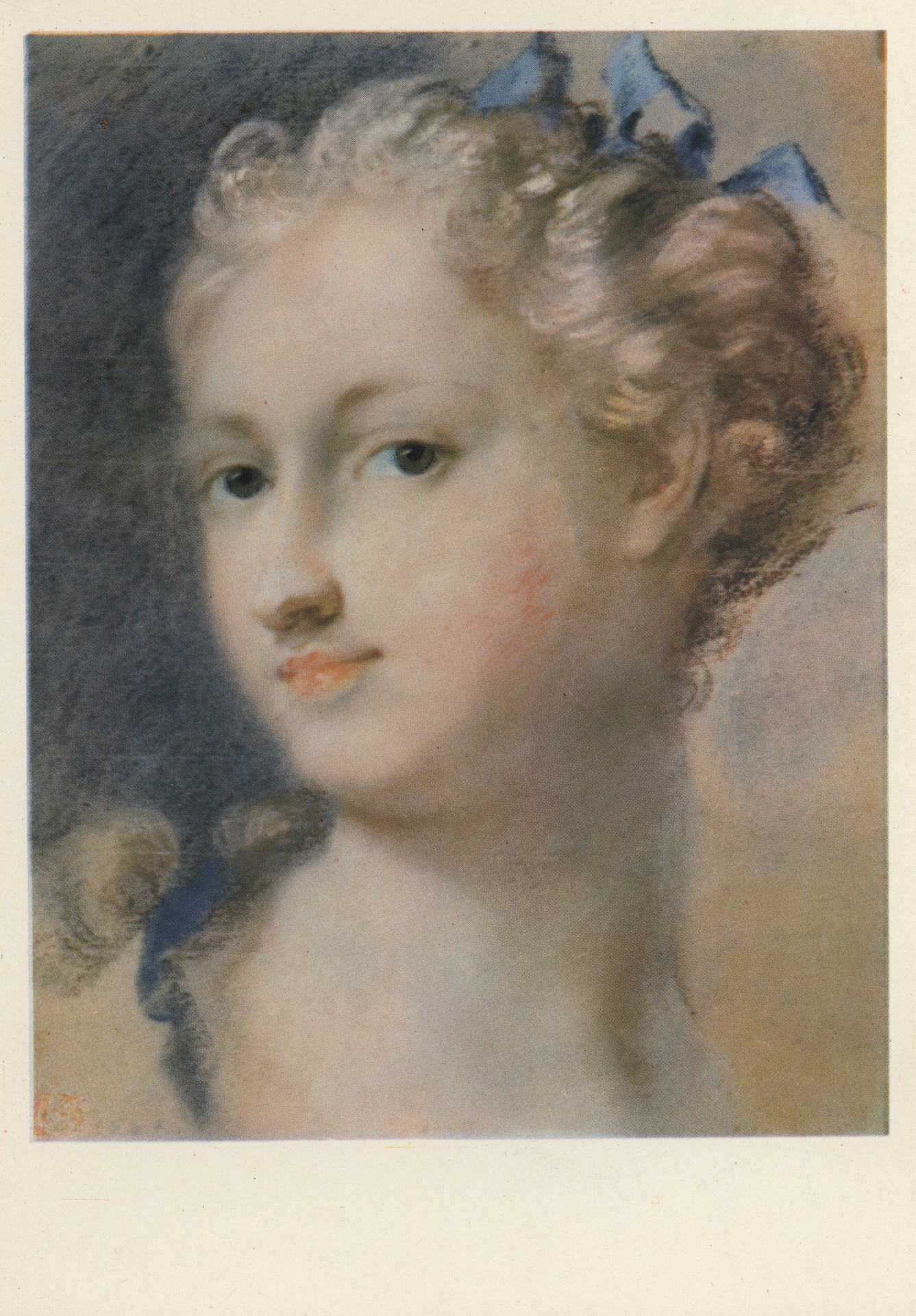 Голова блондинки