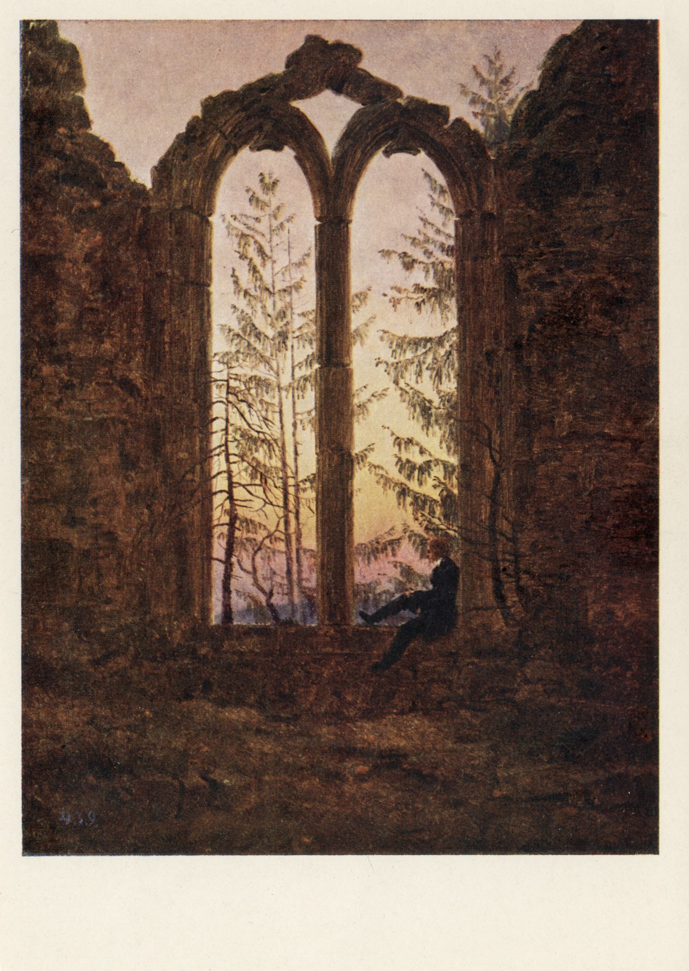 Руины монастыря Ойбин