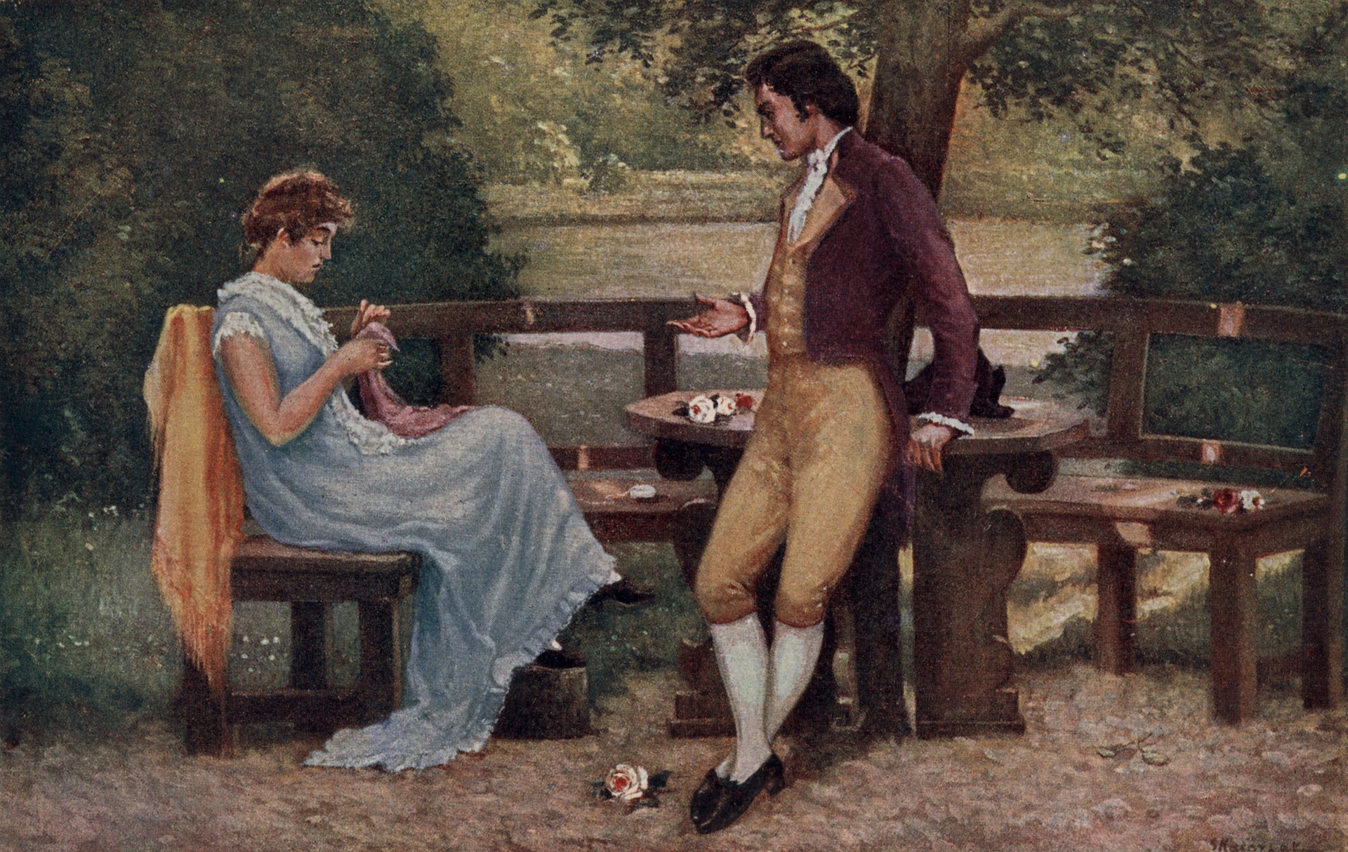 На летней даче