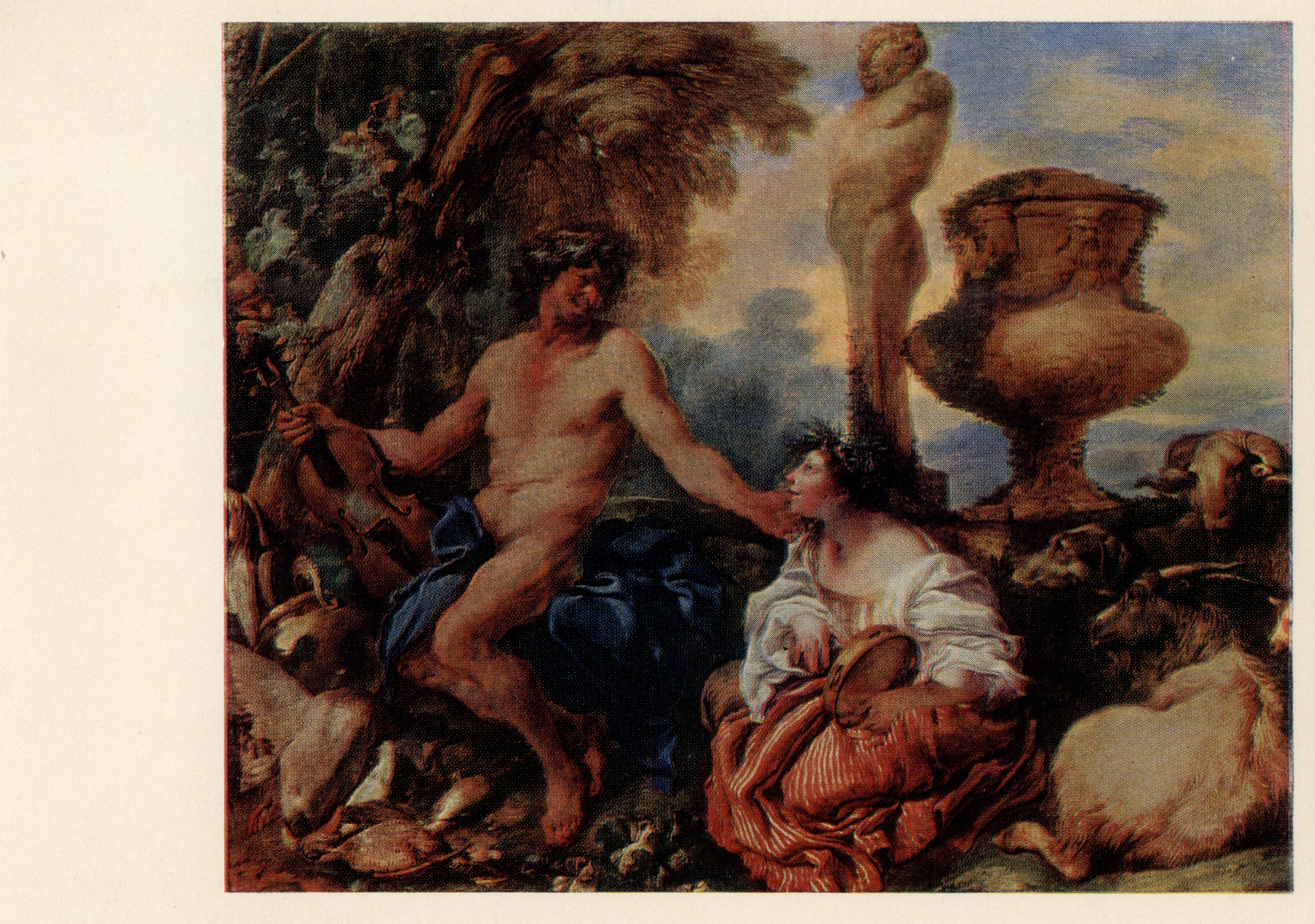 Пастораль (фавн и пастушка)