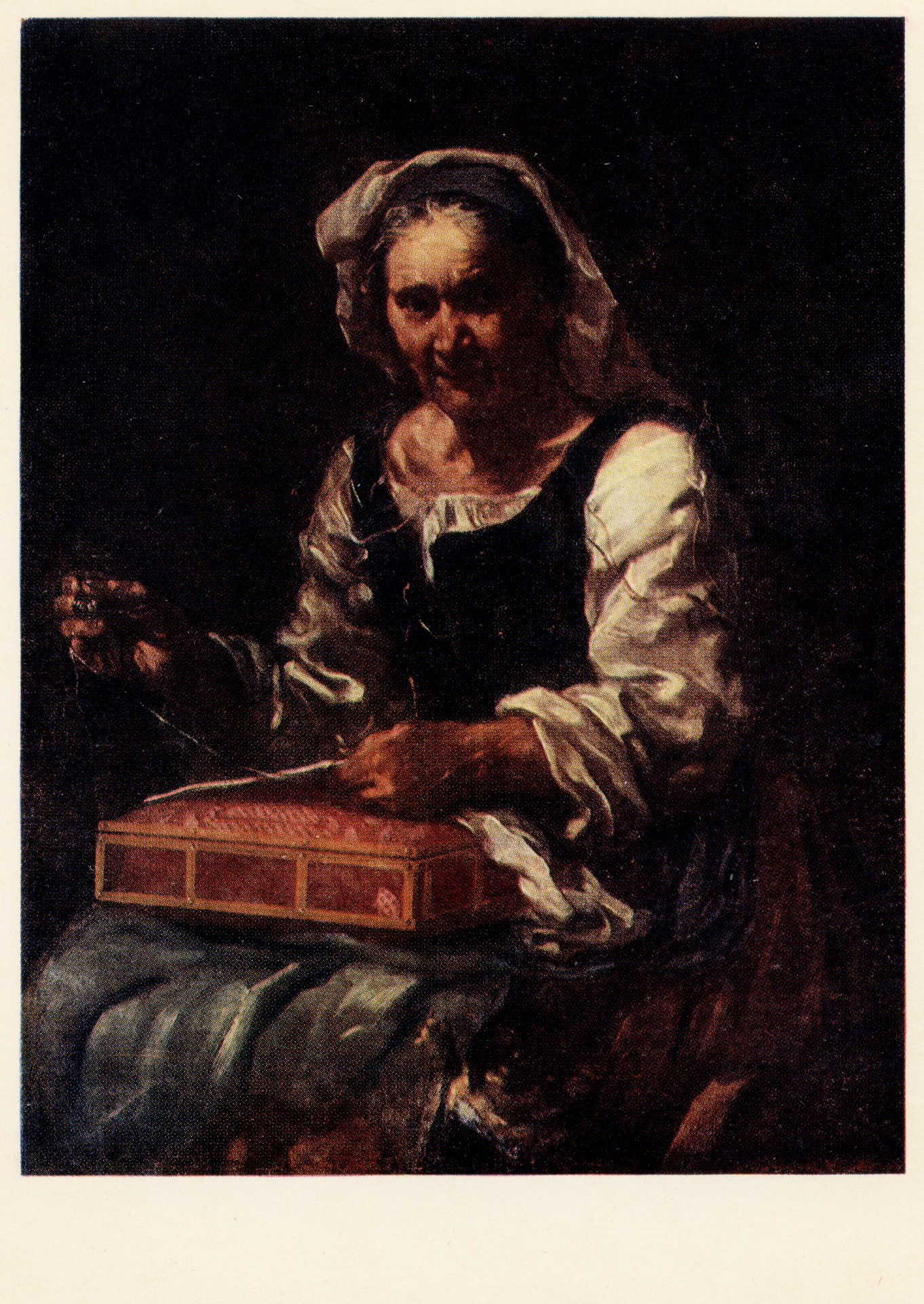 Старуха с шитьём