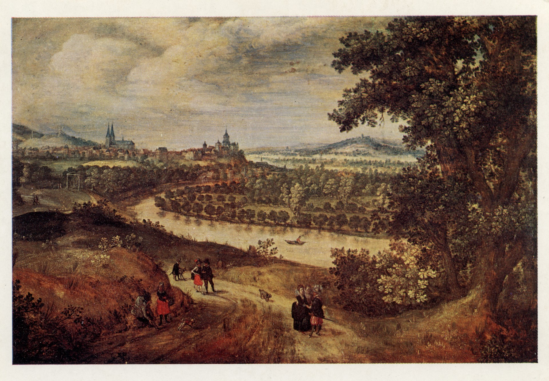 Ландшафт с гор Клеве