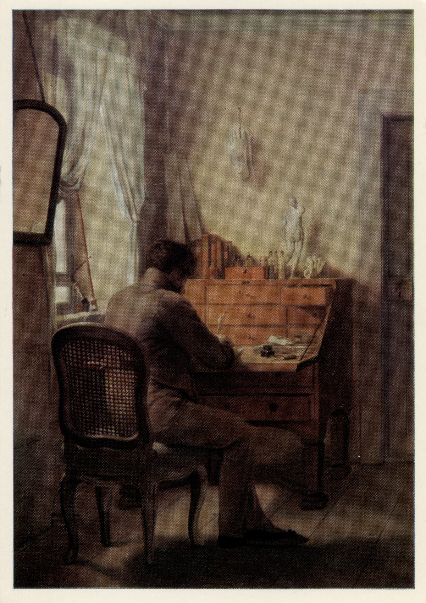 Кюгельден за письменным столом