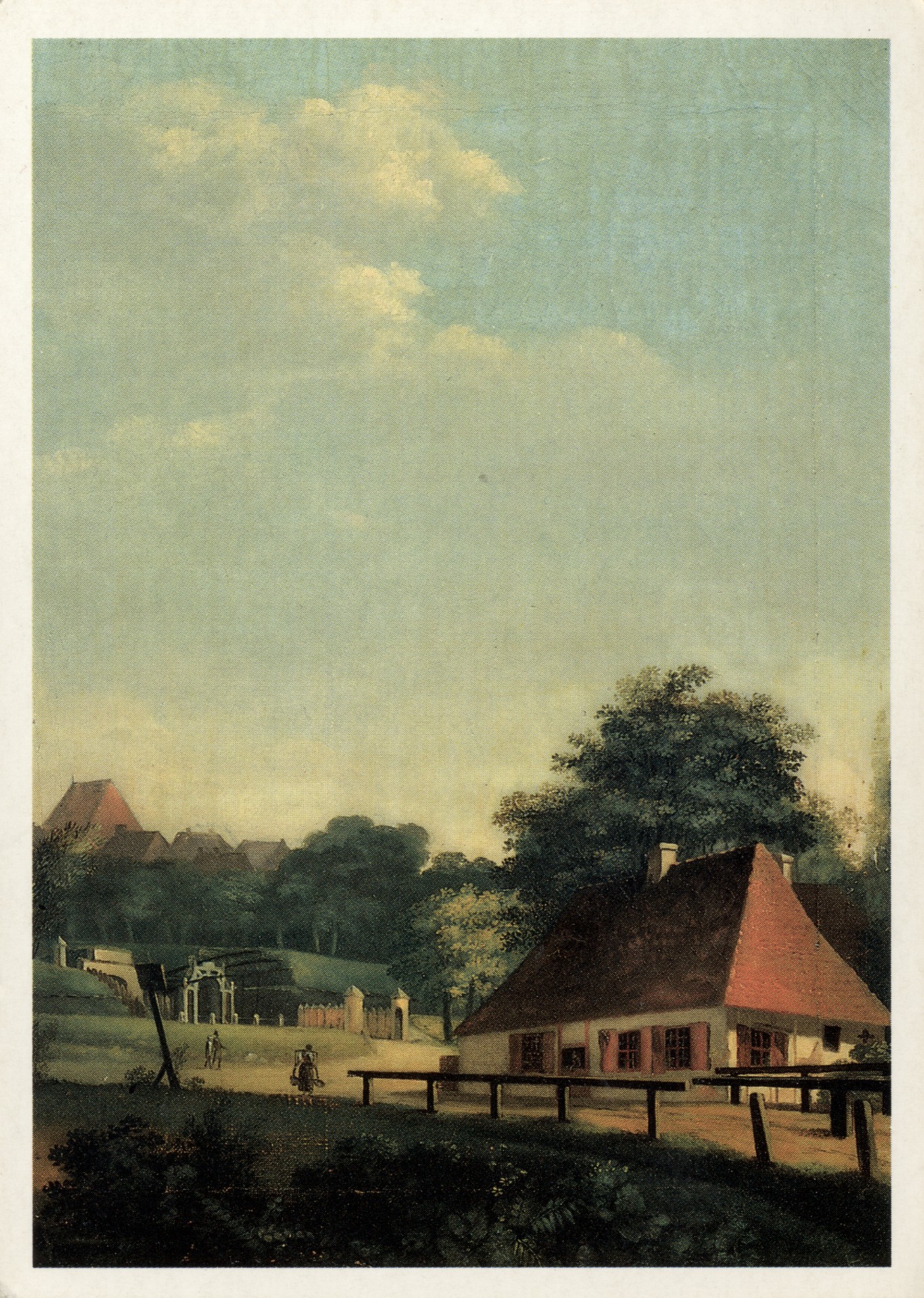 Уголок Гертруденпалац в Ростоке