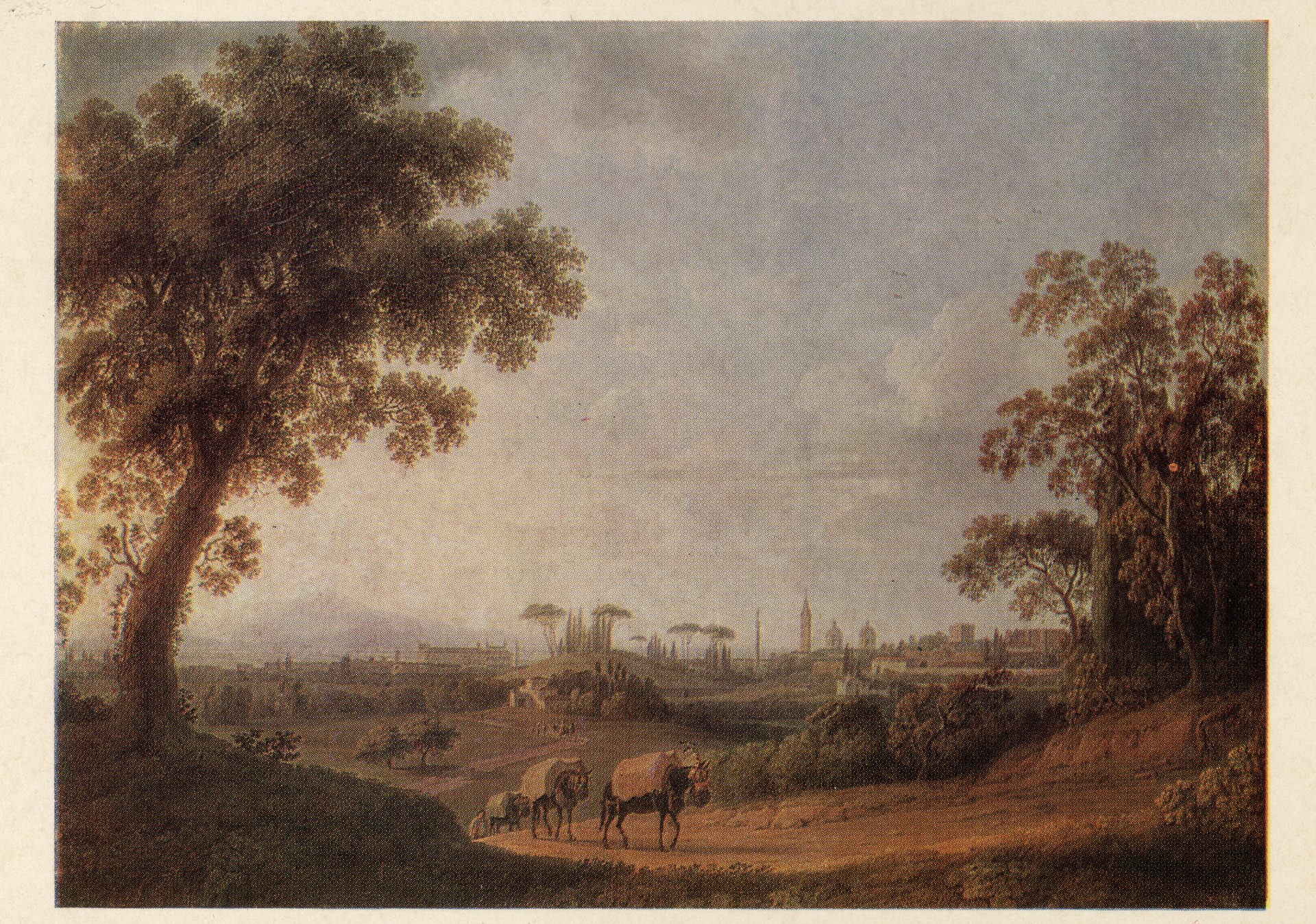 Утро в окрестностях Рима