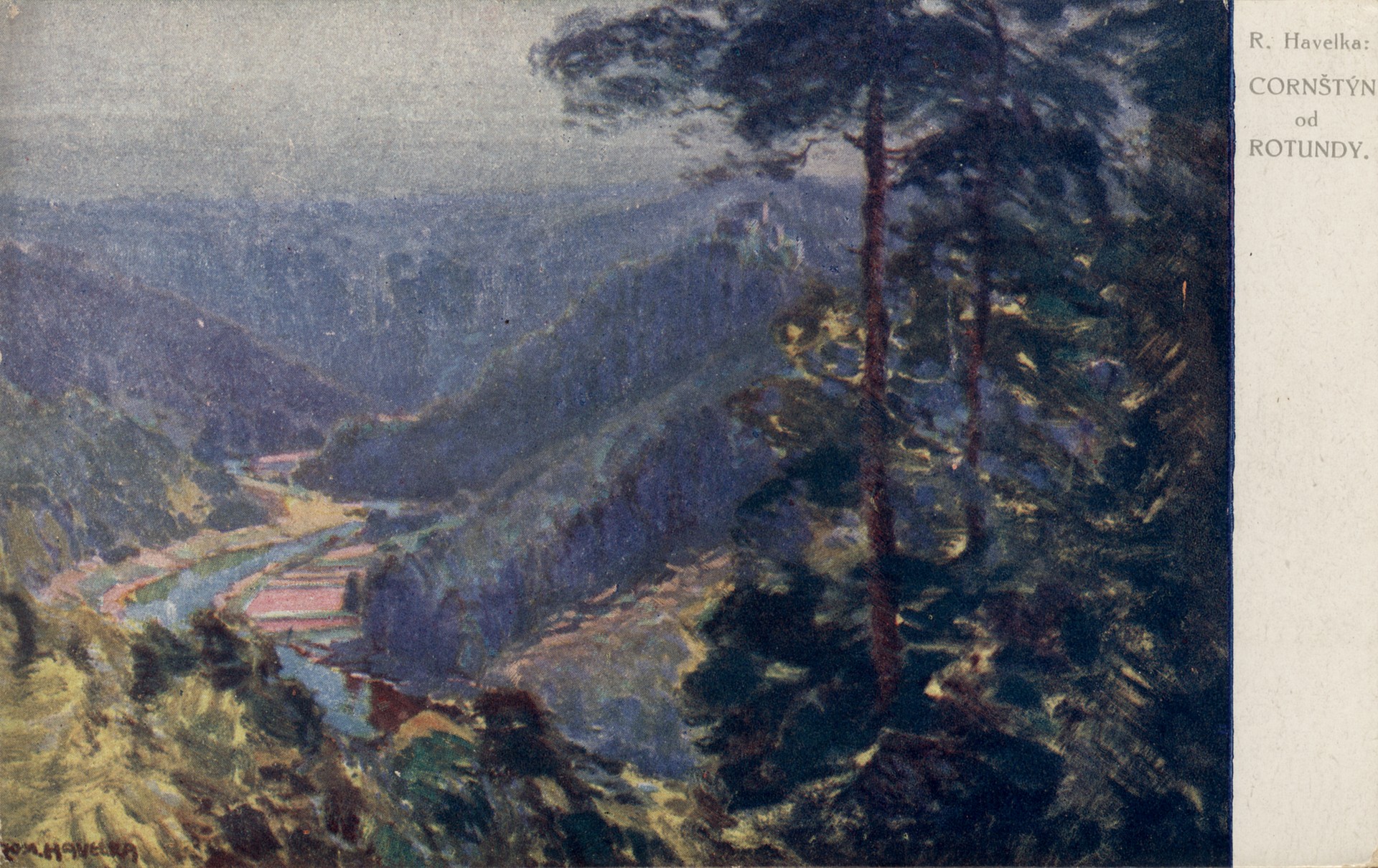 Сосны в горах 1