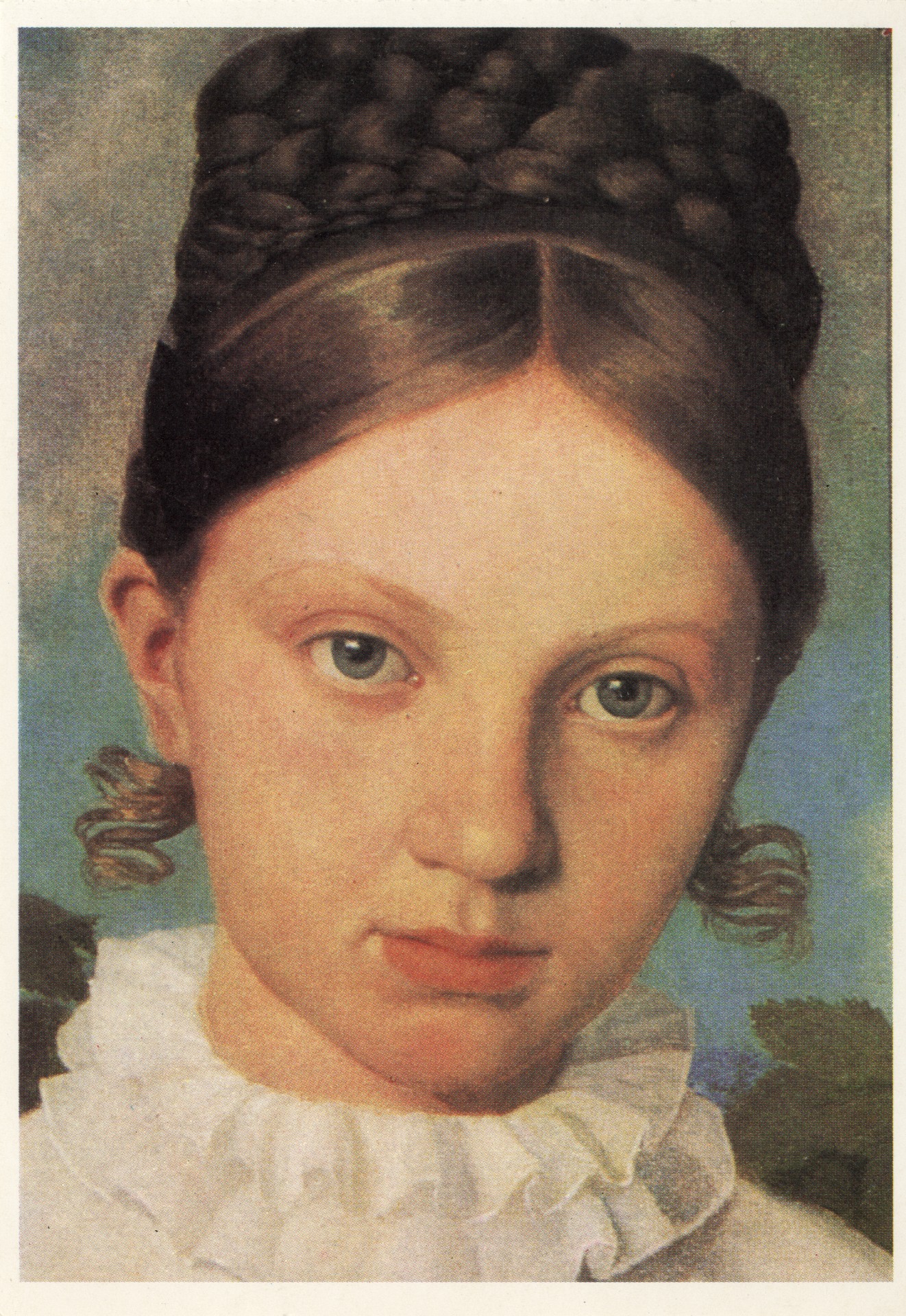 Портрет Фанни Гаил (фрагмент)