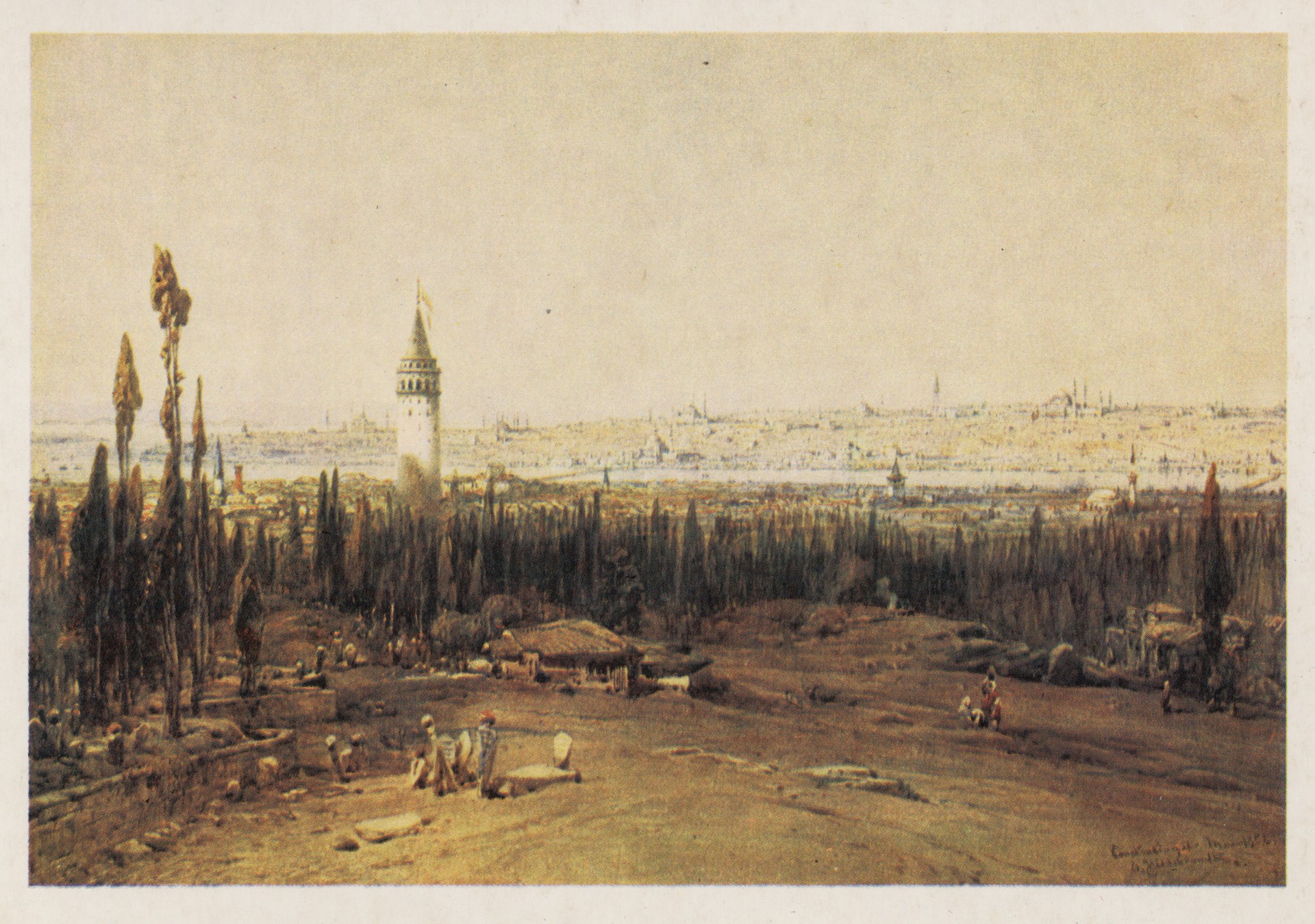 Вид Константинополя