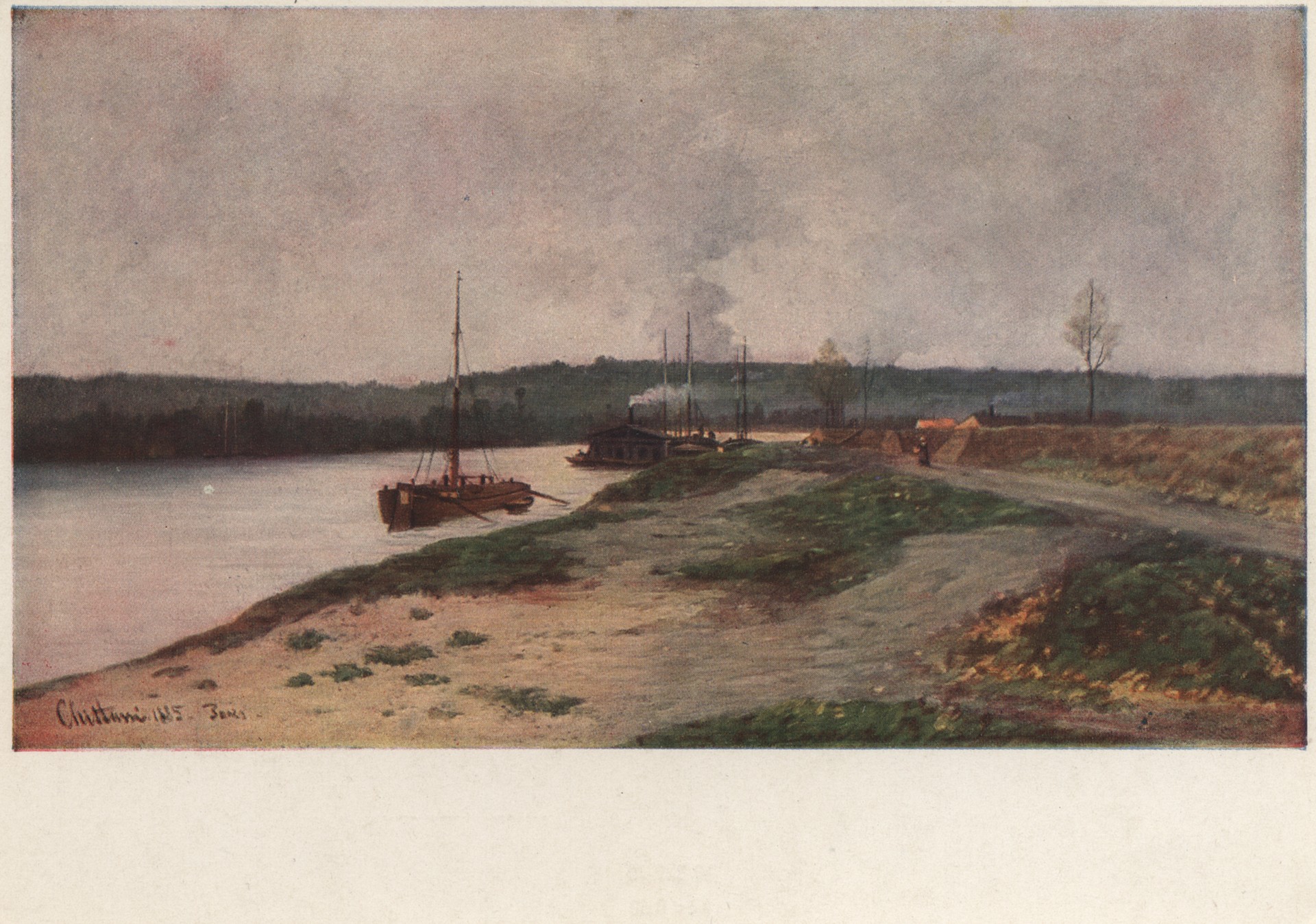 Пейзаж с рекой