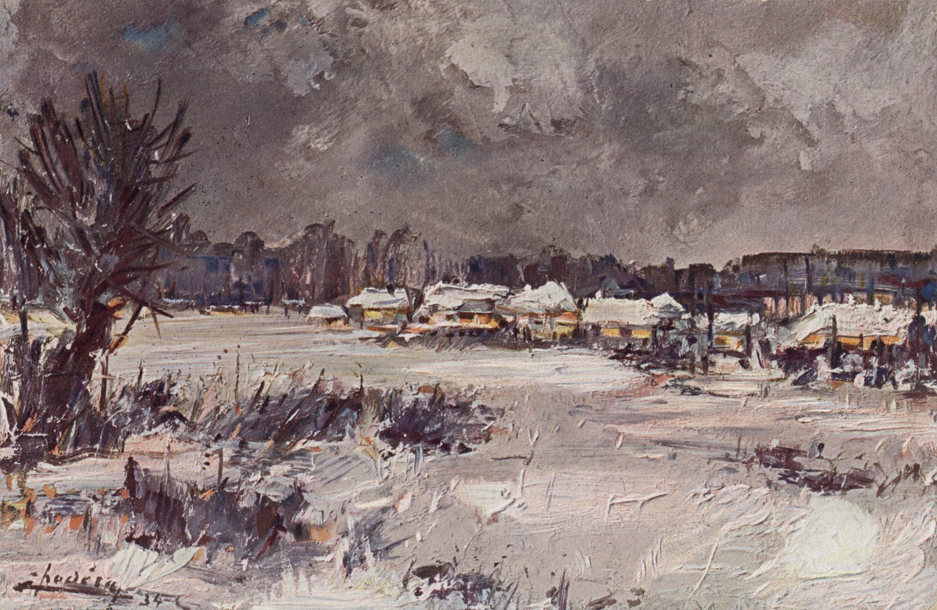 Зима в Полаби