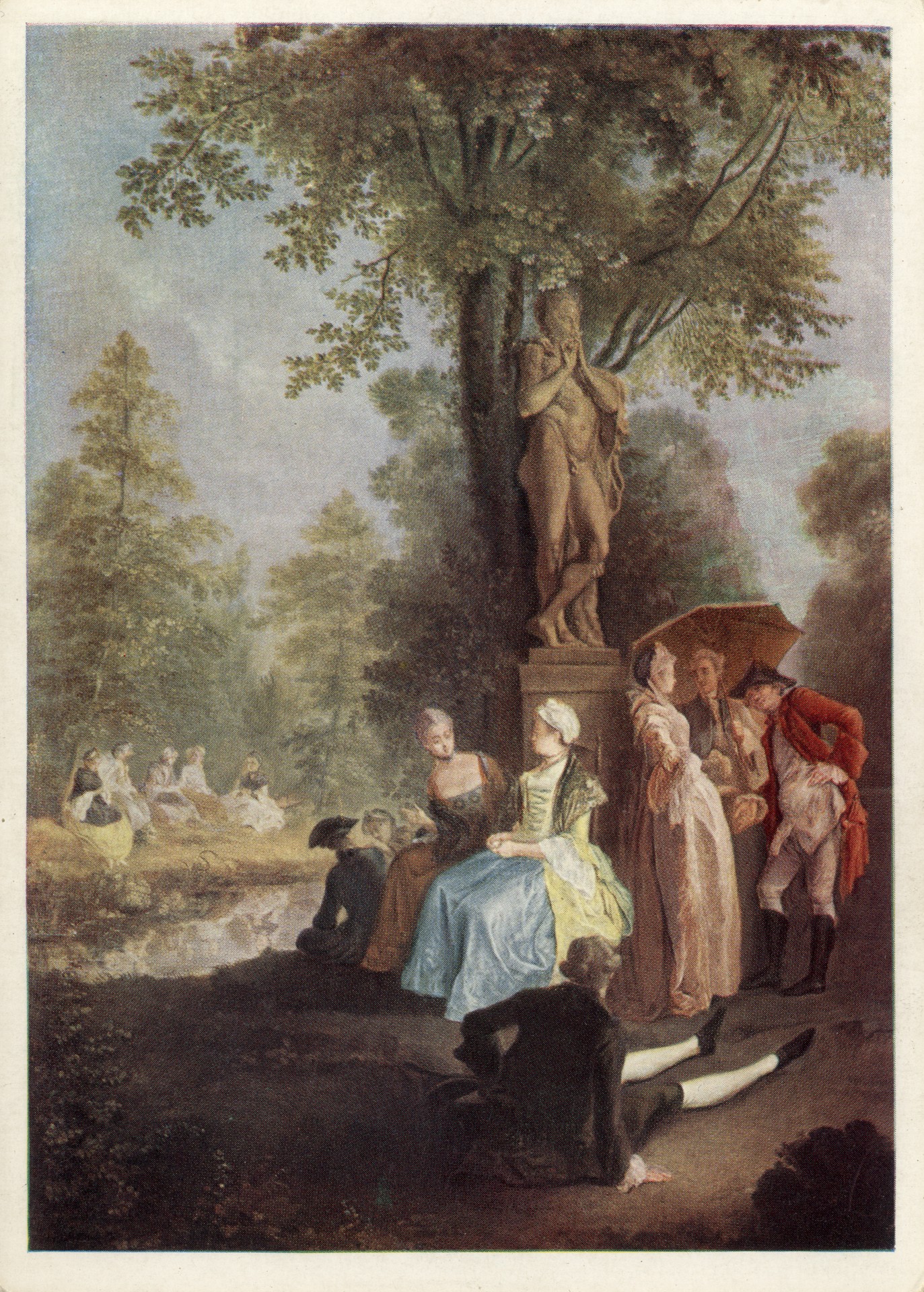 Кампания в саду