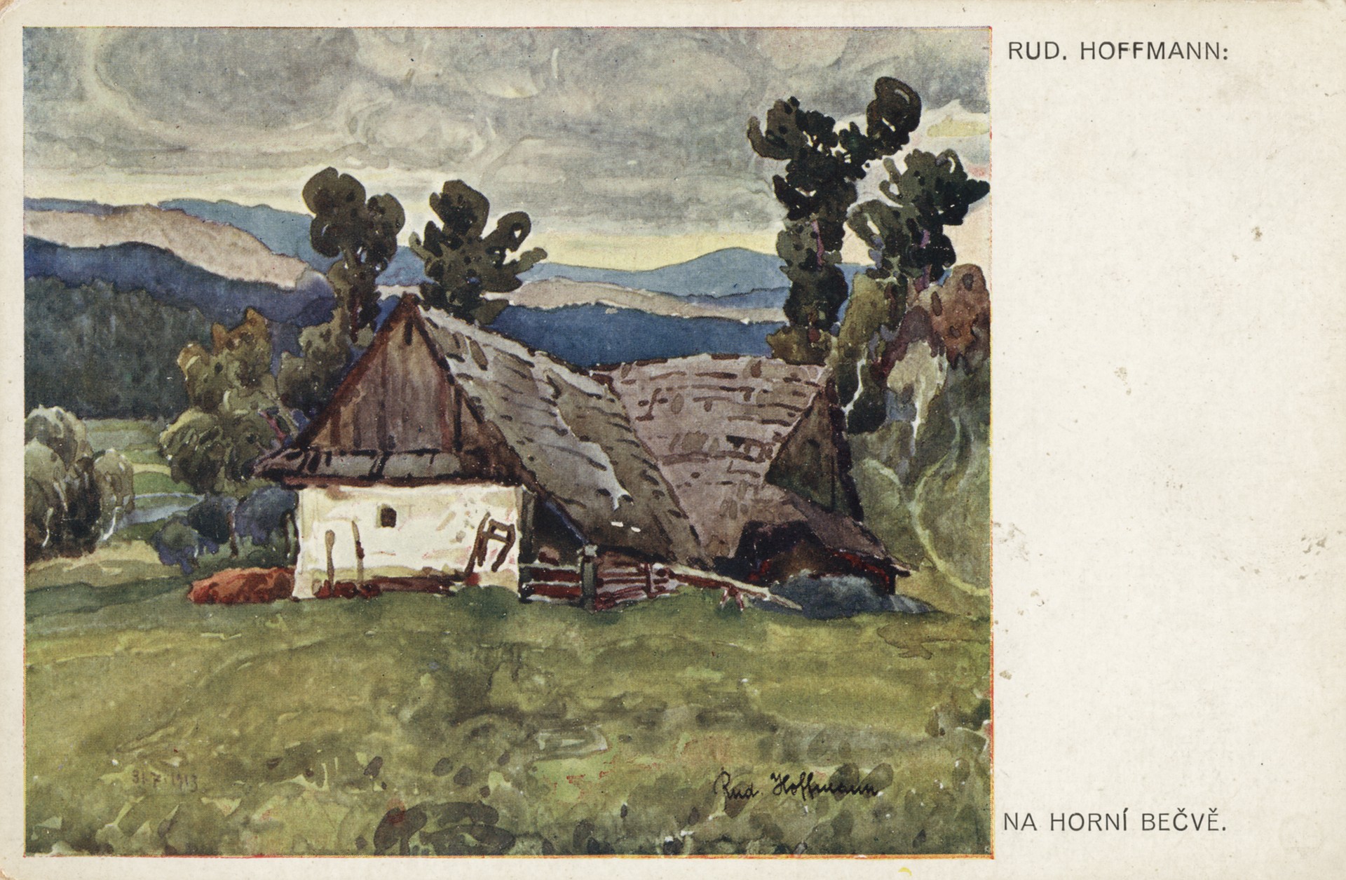 На горной вершине