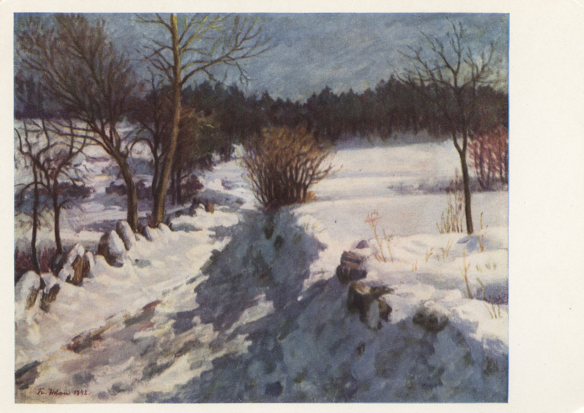 Зимний пейзаж