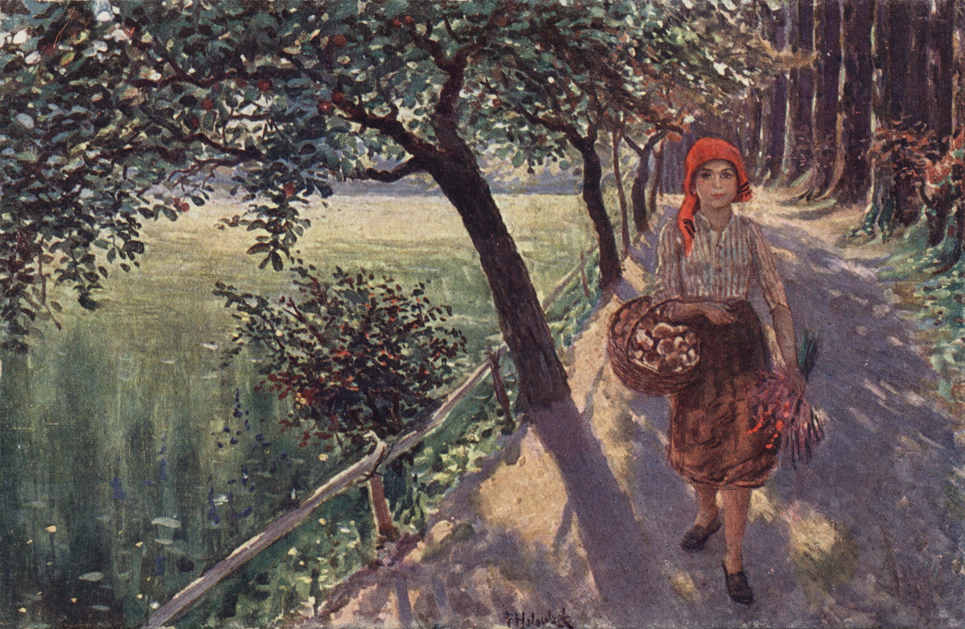 По лесной дорожке