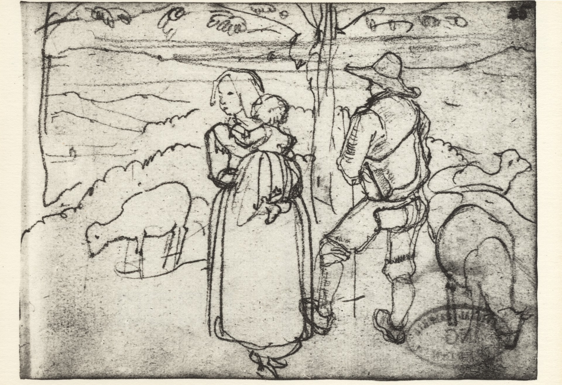 Пастушья семья