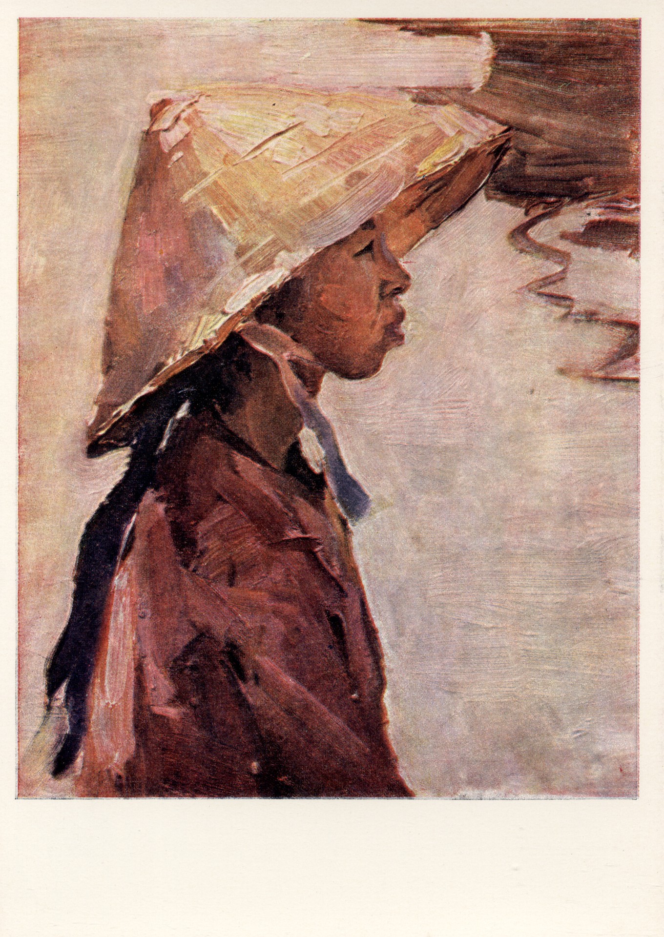 Девушка в соломенной шляпе