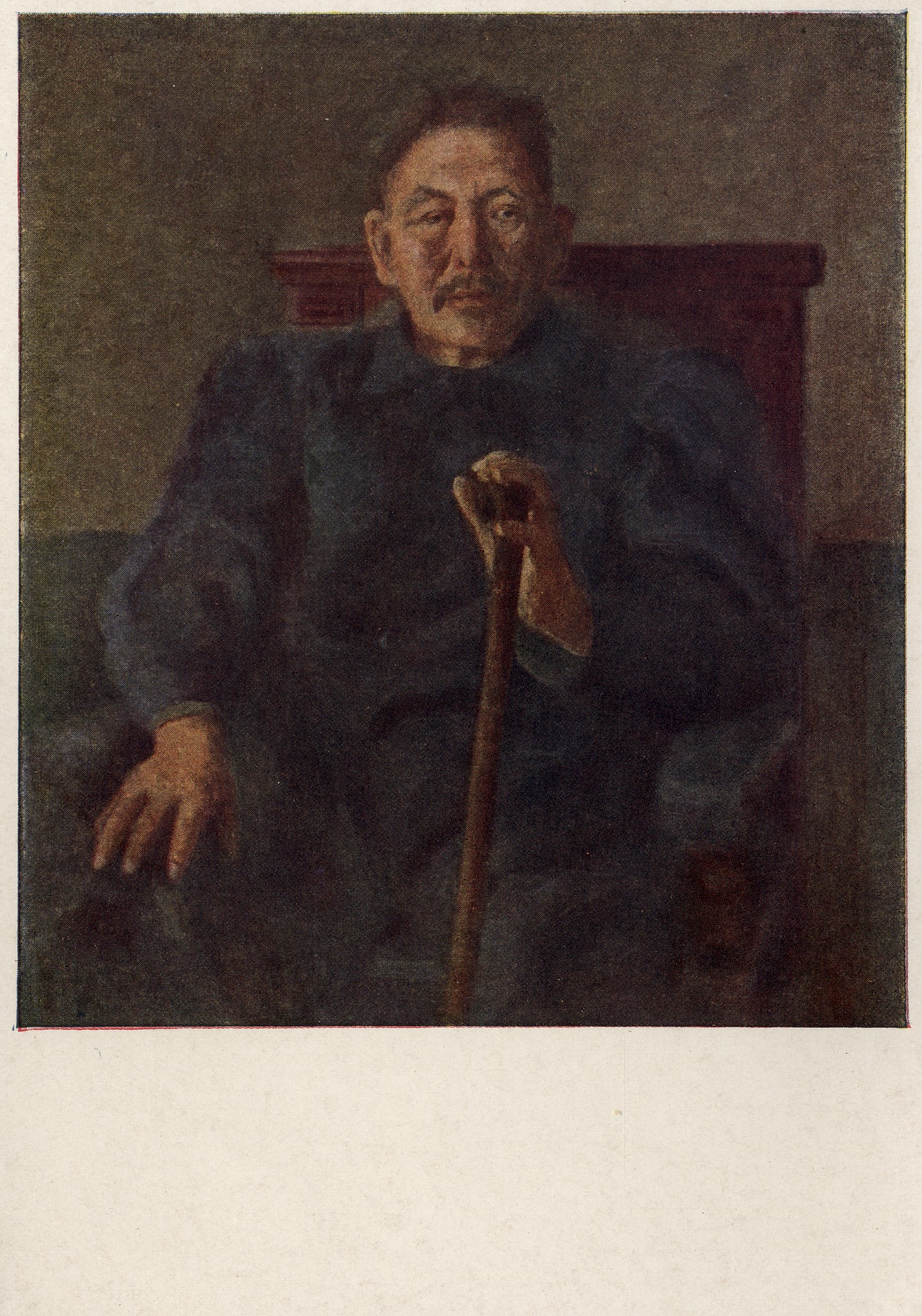 Портрет якутсткого поэта-импровизатора