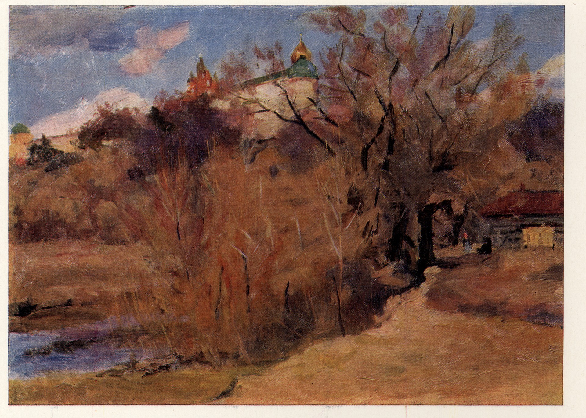 Весна. Саввинская слобода