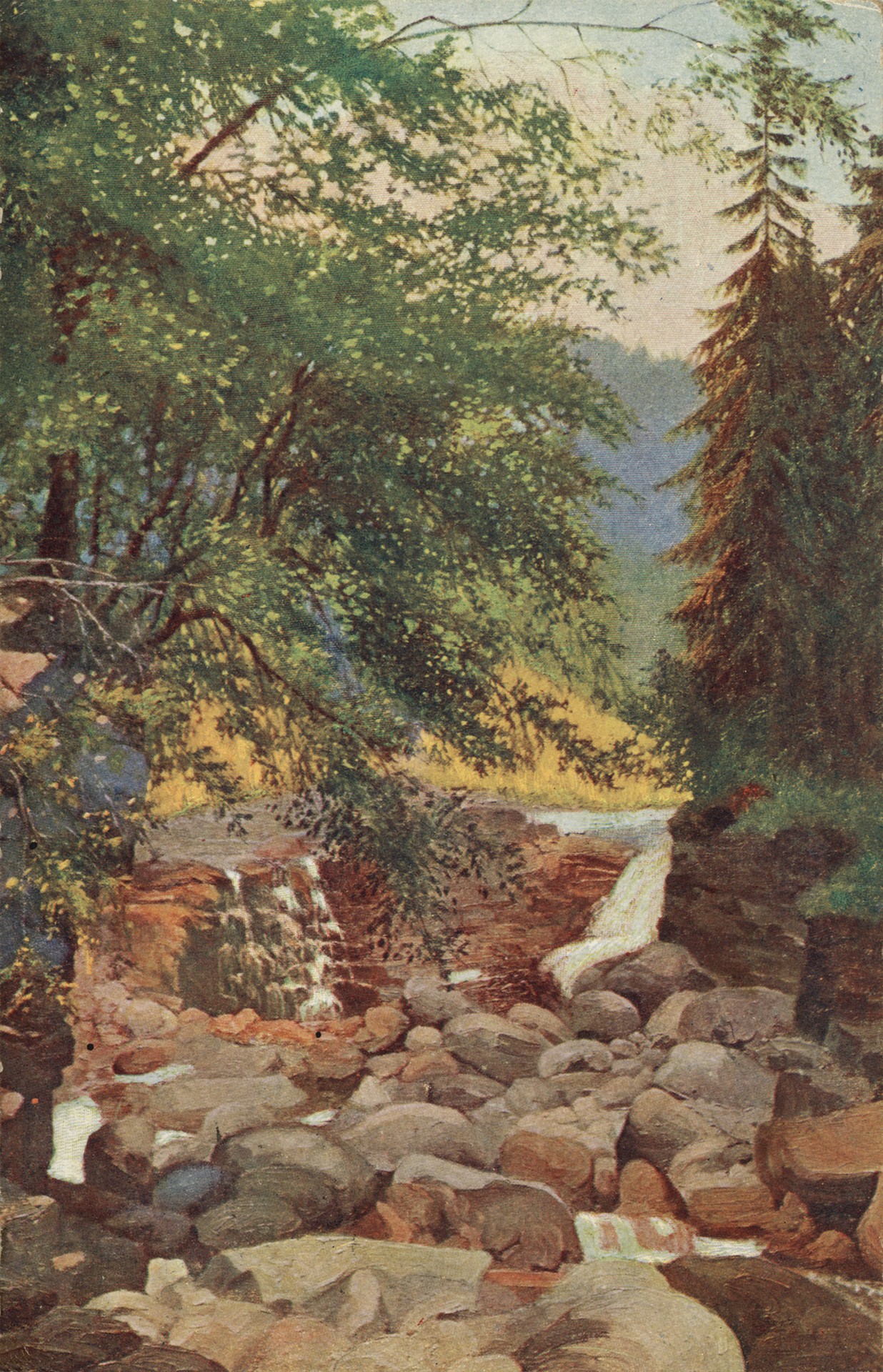 Каменистая речушка