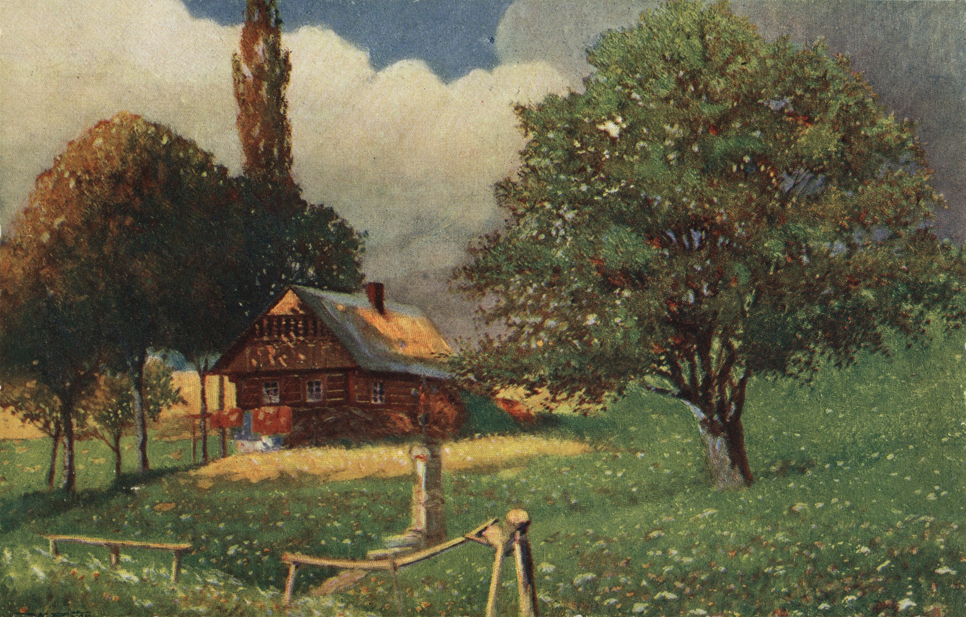 Летний пейзаж 1