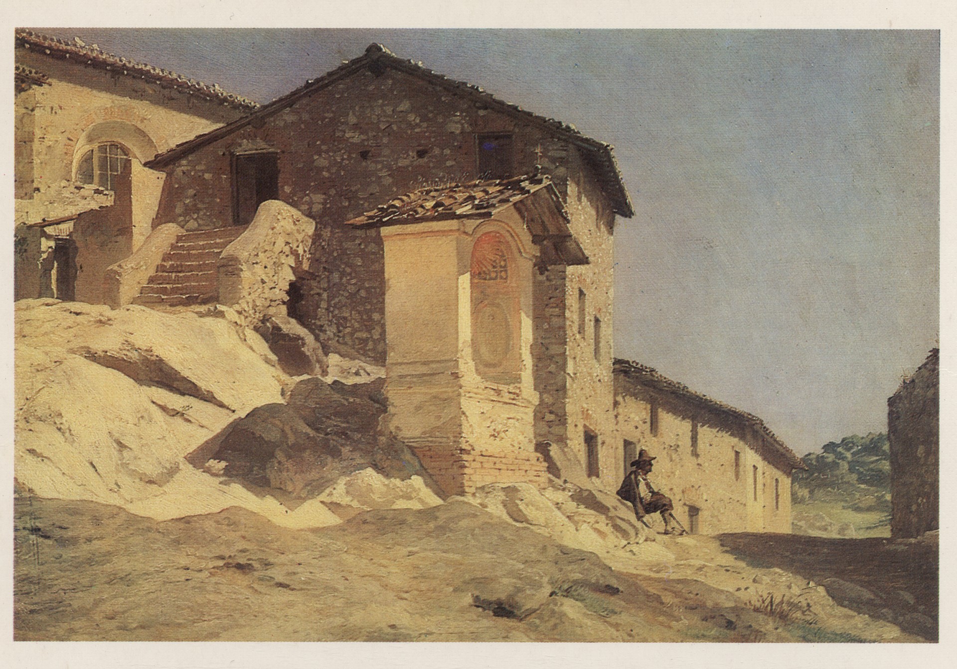 Часовня в итальянском селении