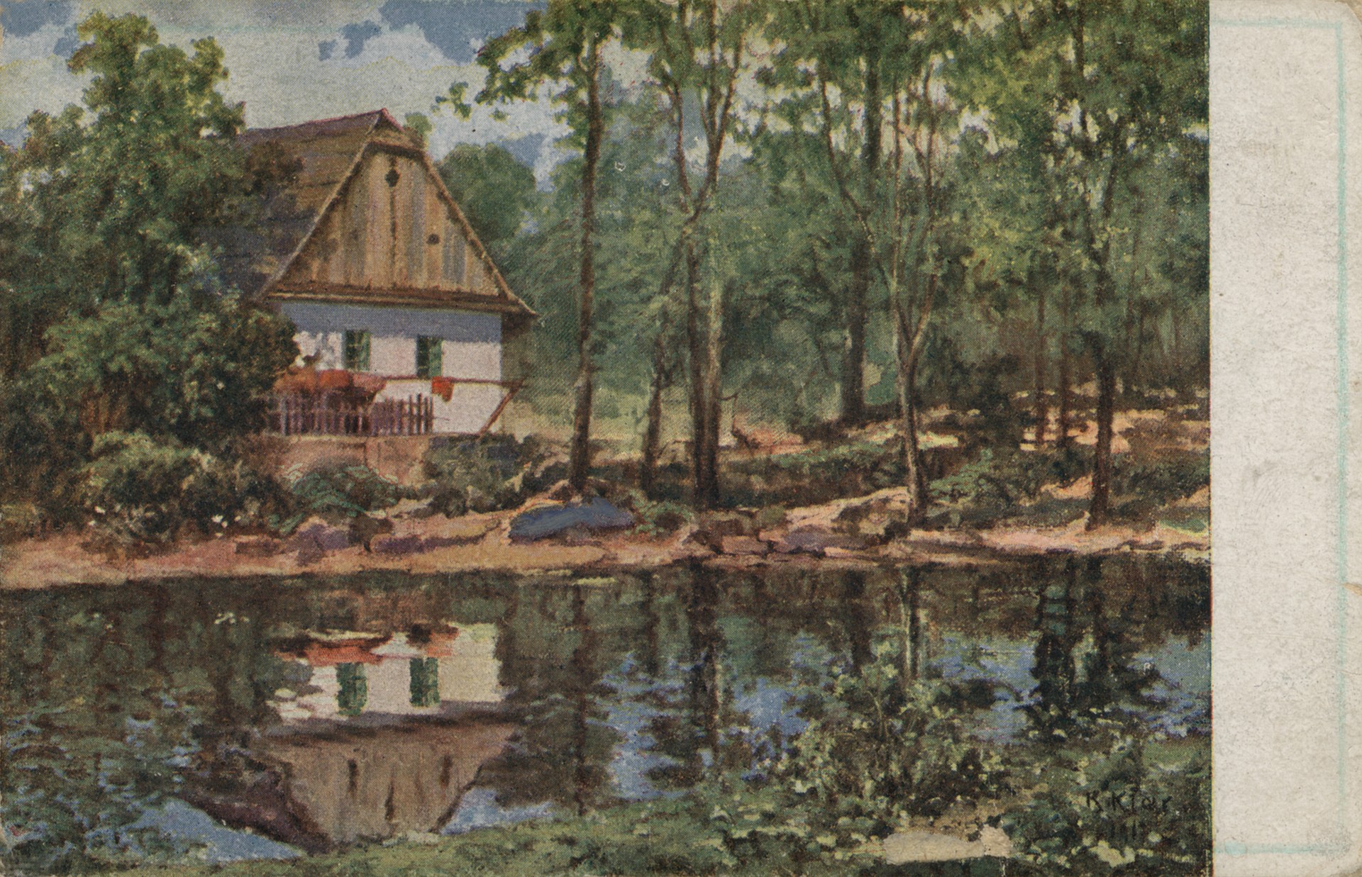 Домик у речки