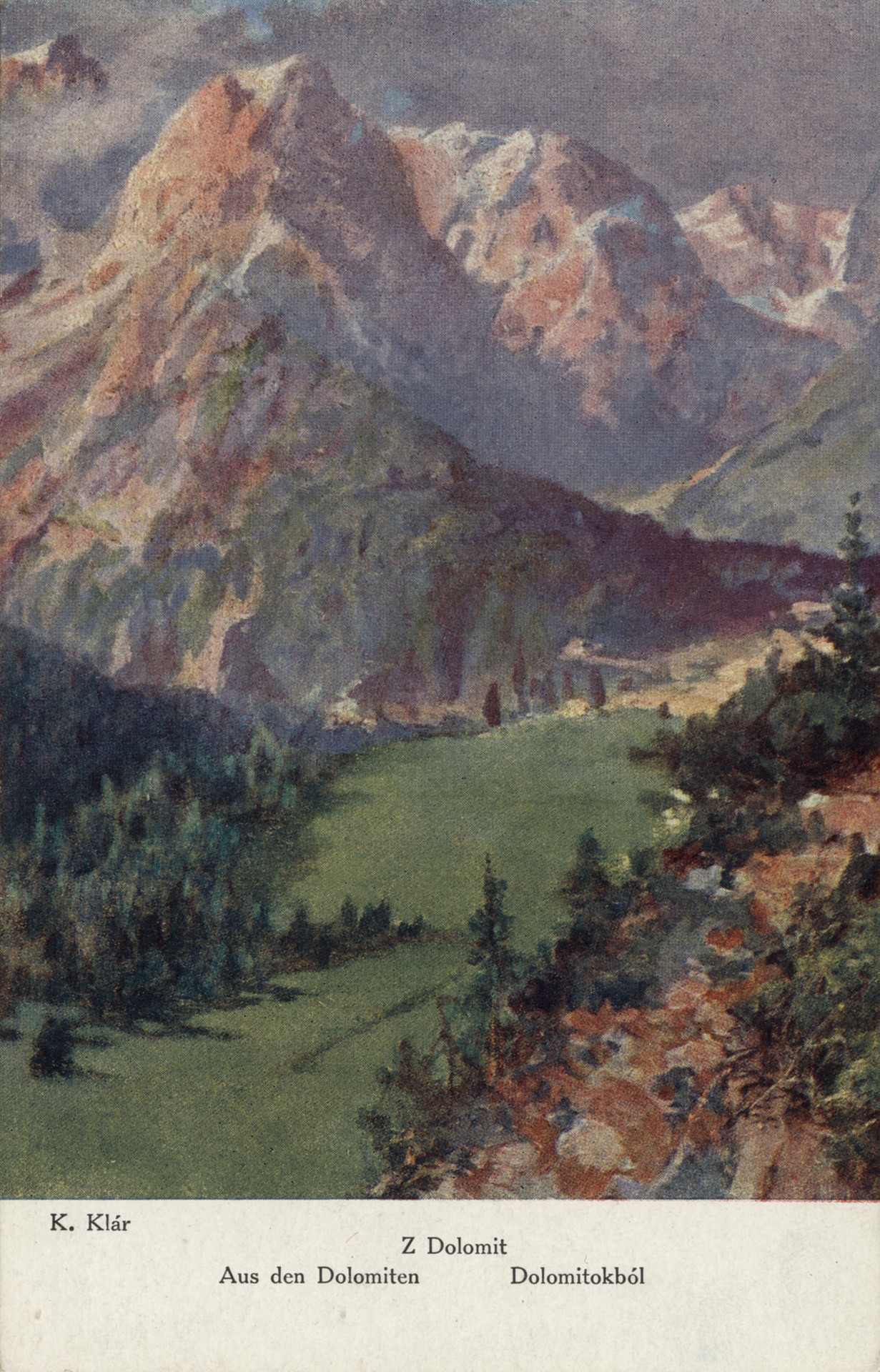 Вид Доломита