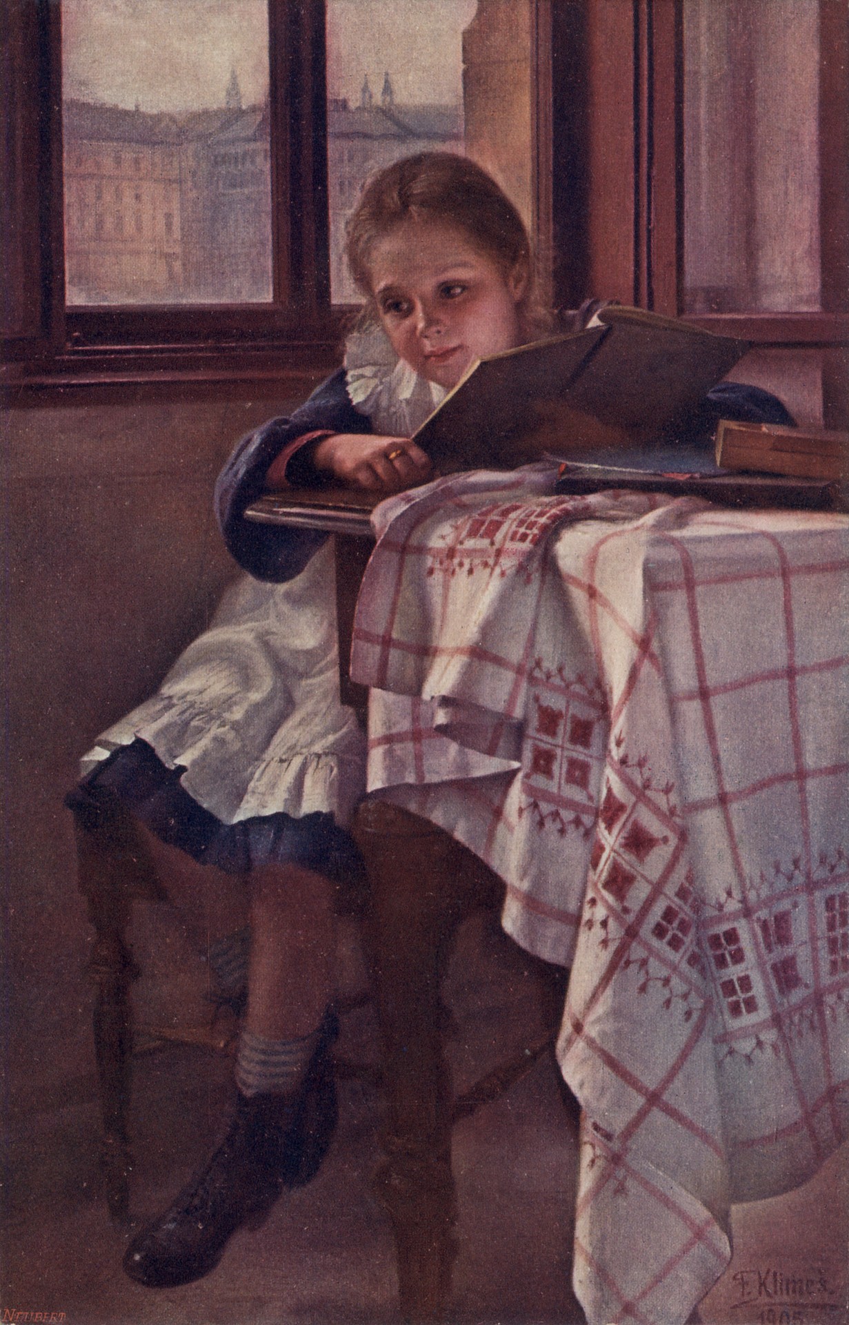 Маленькая читательница