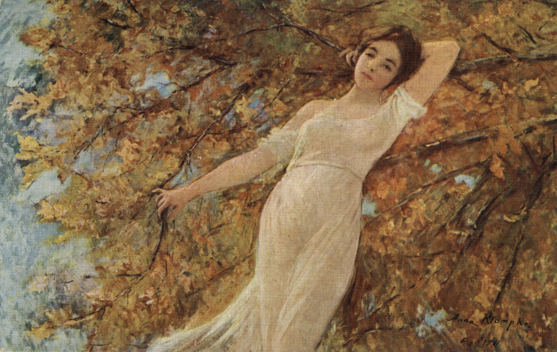 Качание ветра в лесу