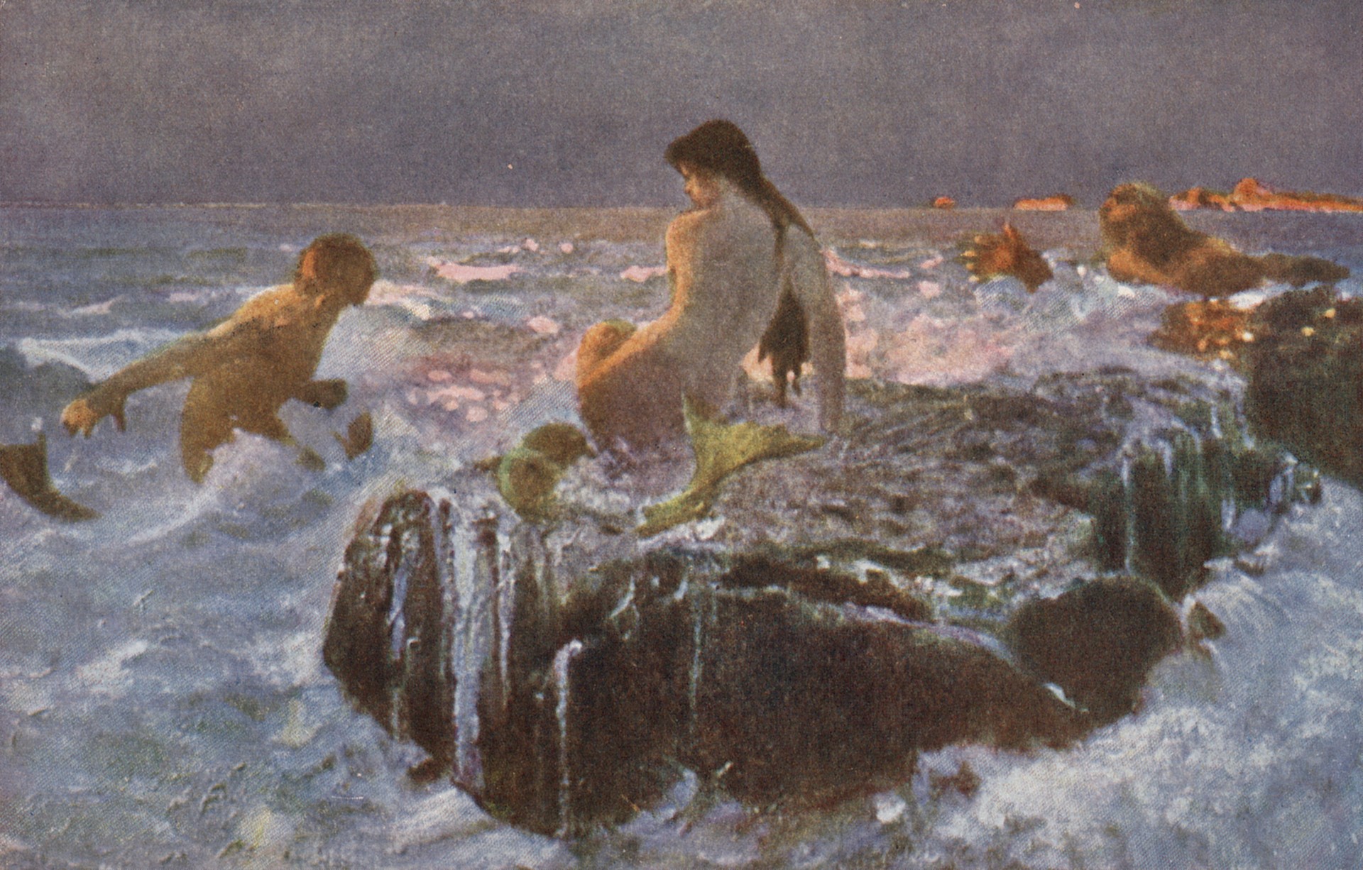 Река опустела