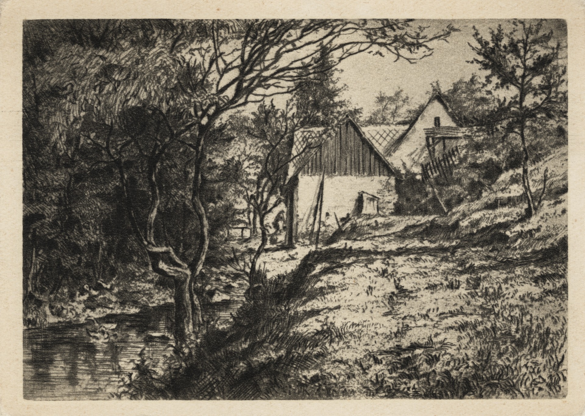 У реки в Тремежне