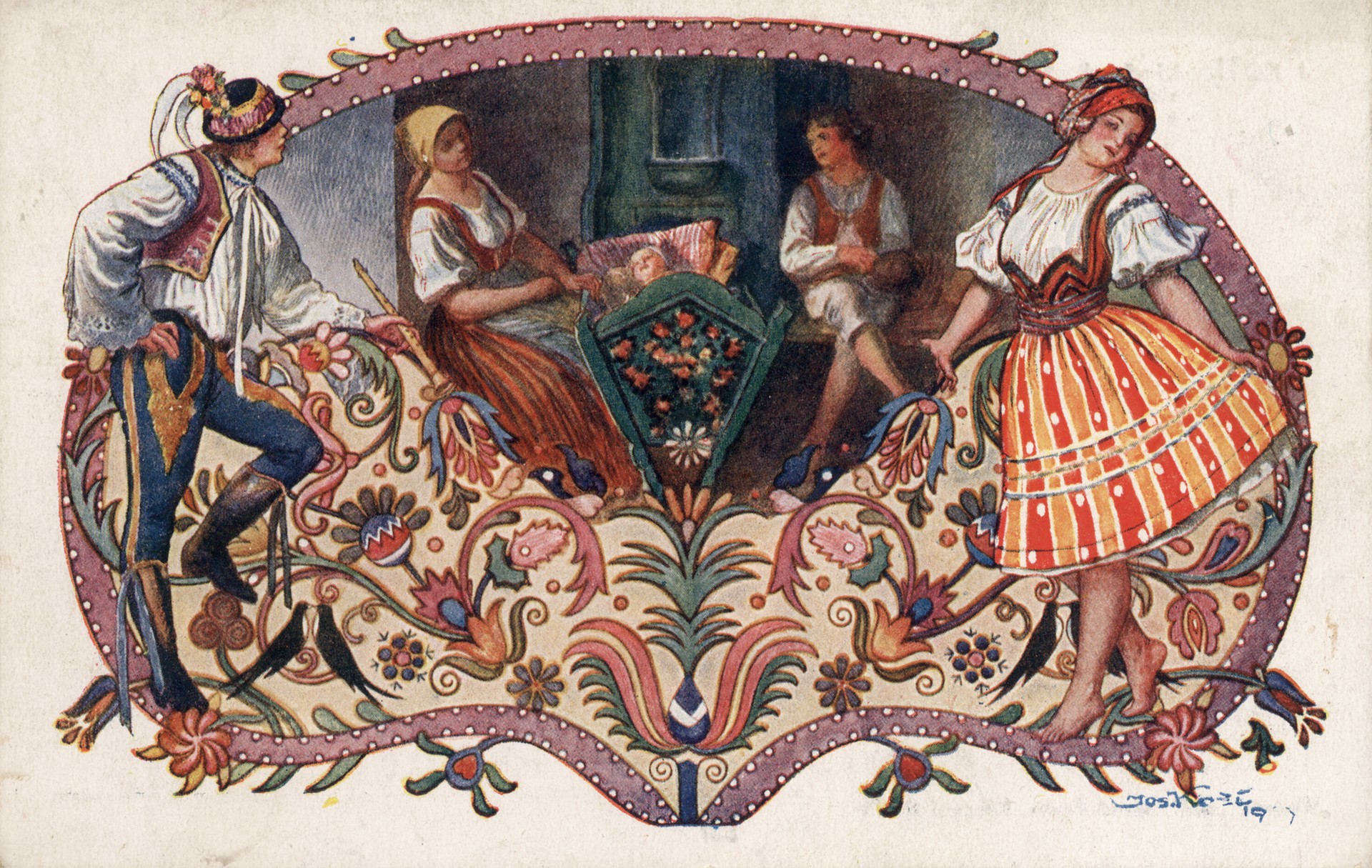 Лубочный рисунок