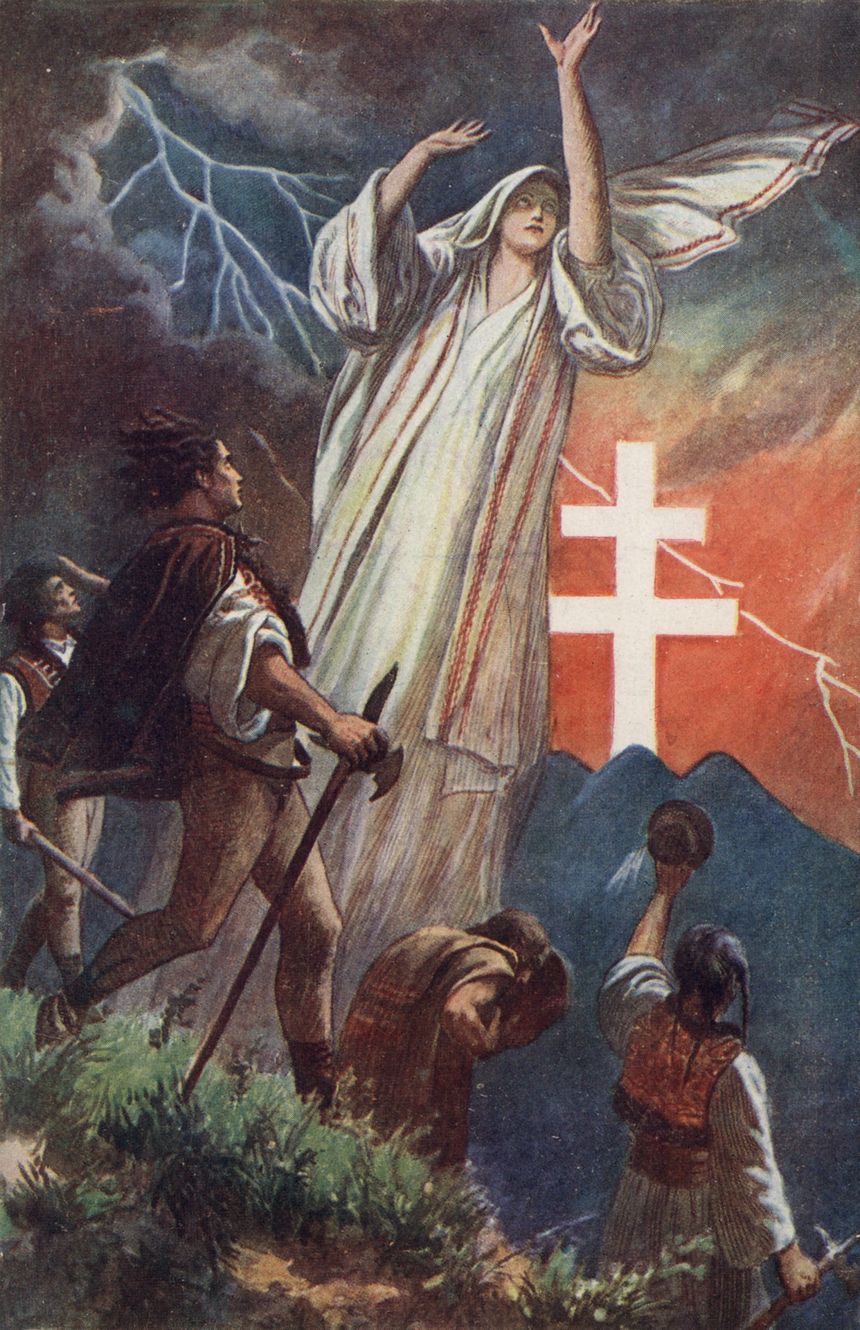 Молния на Татрами