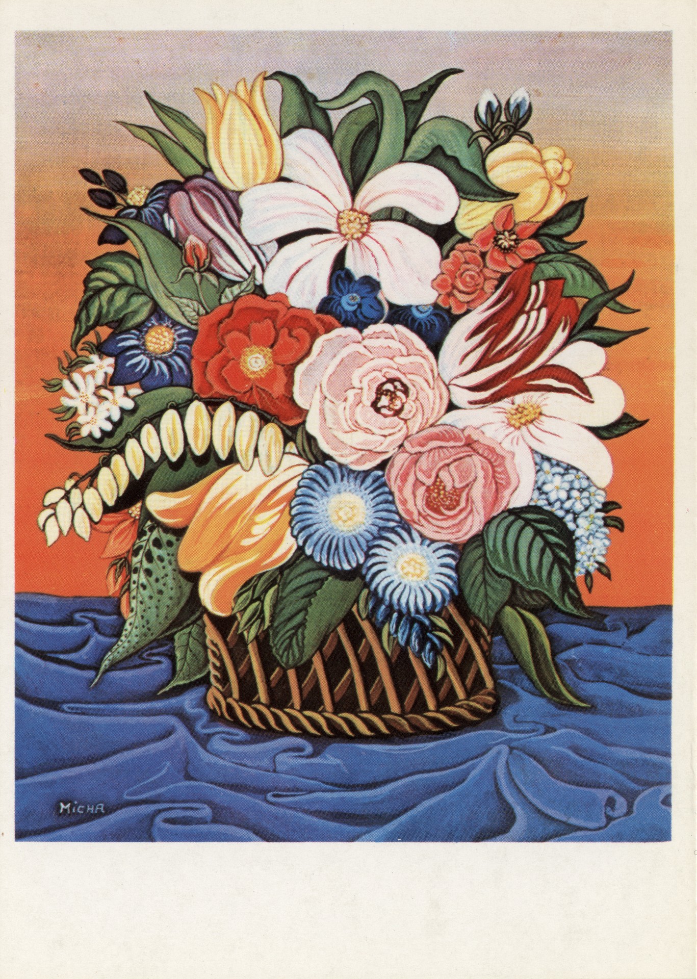 Корзина цветов