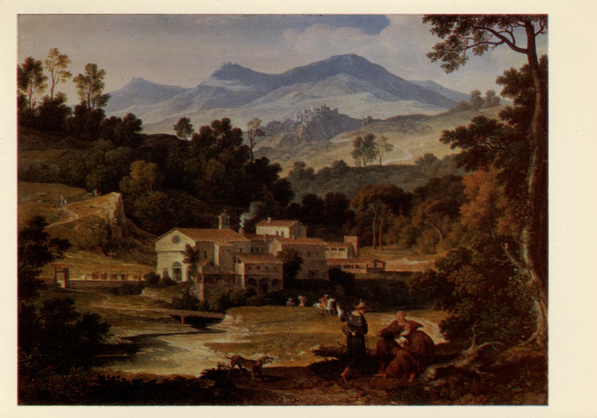 Монастырь св. Франциска в Сабинских горах близ Рима