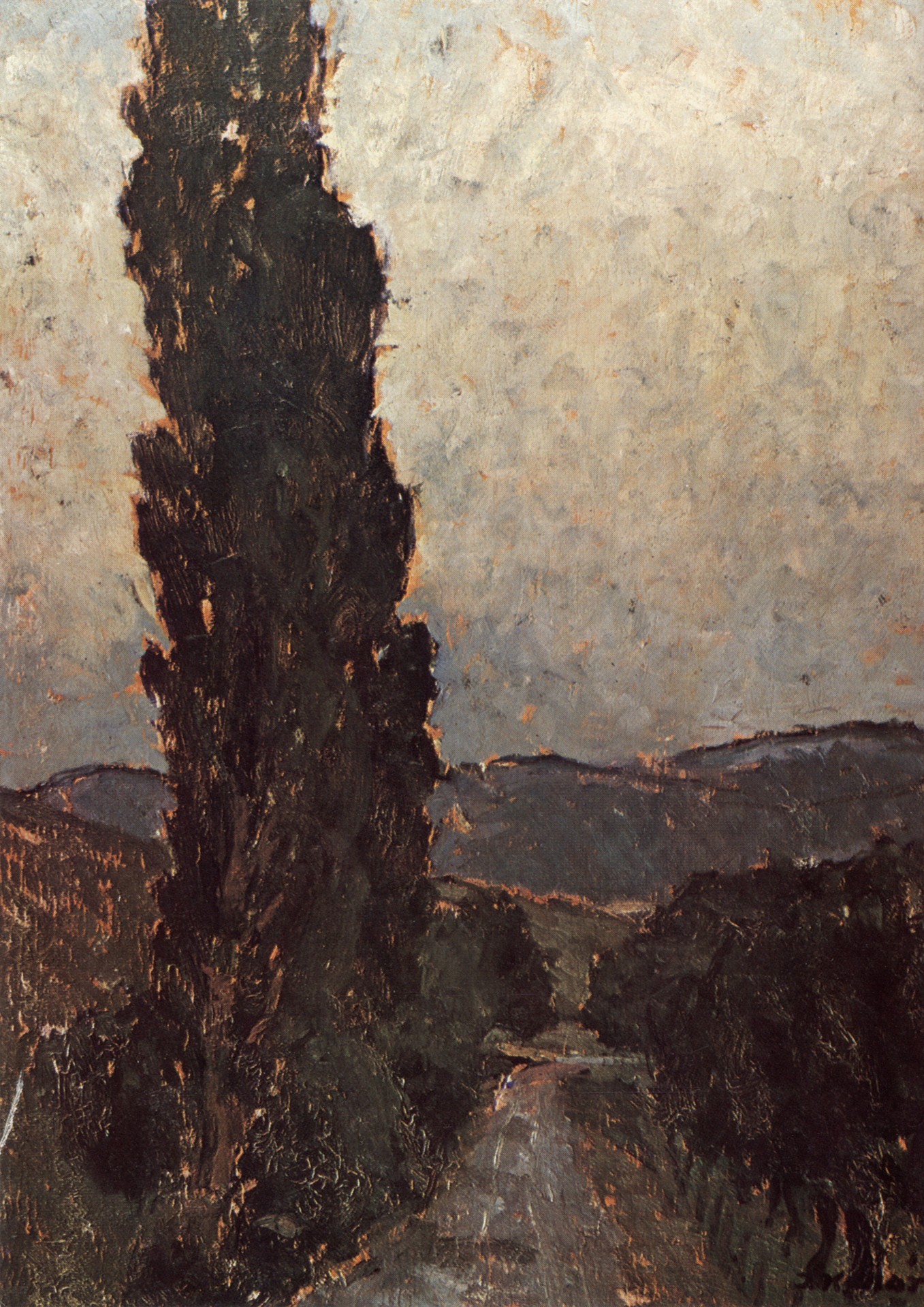 Тополя у дороги