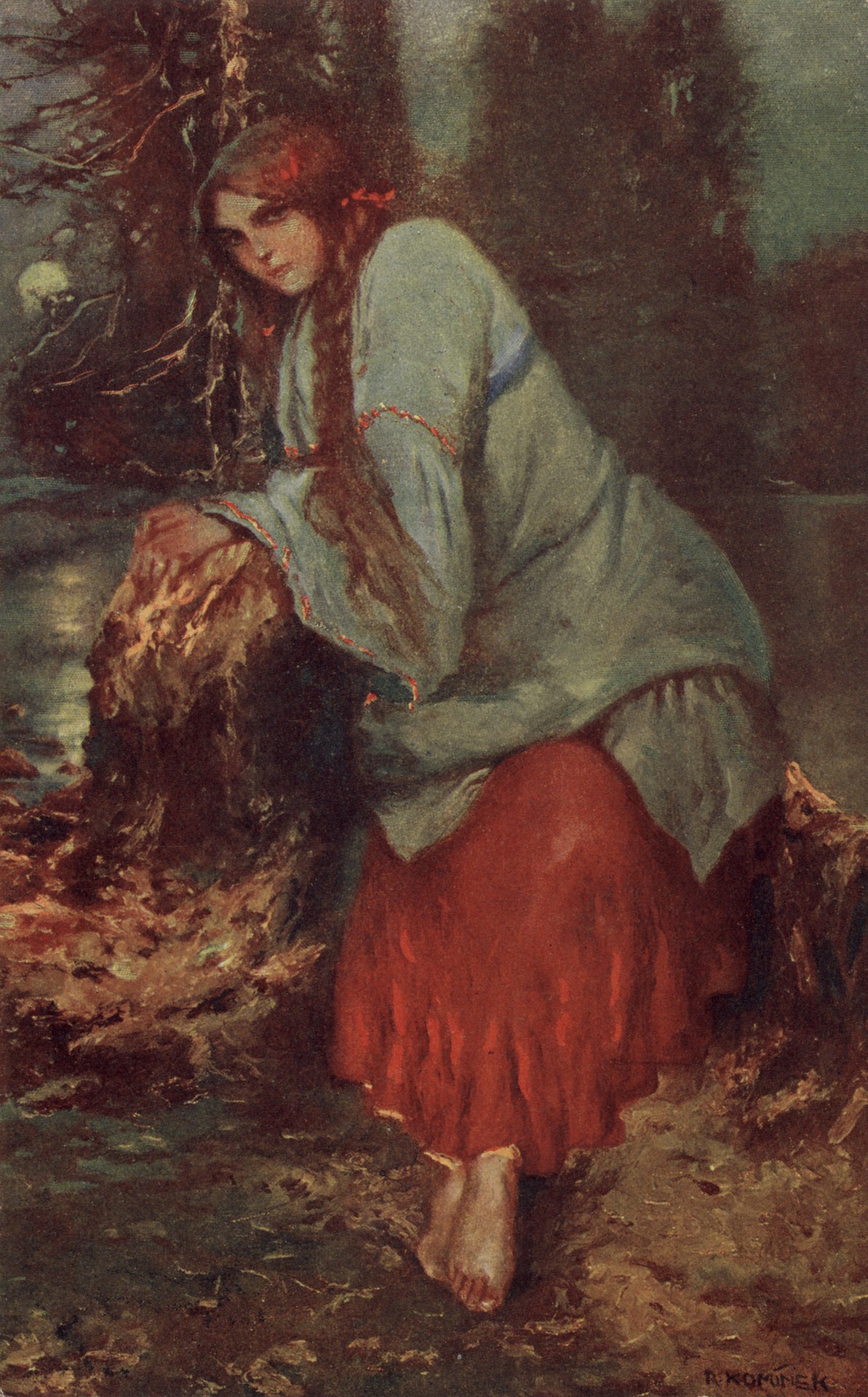 В лунную ночь