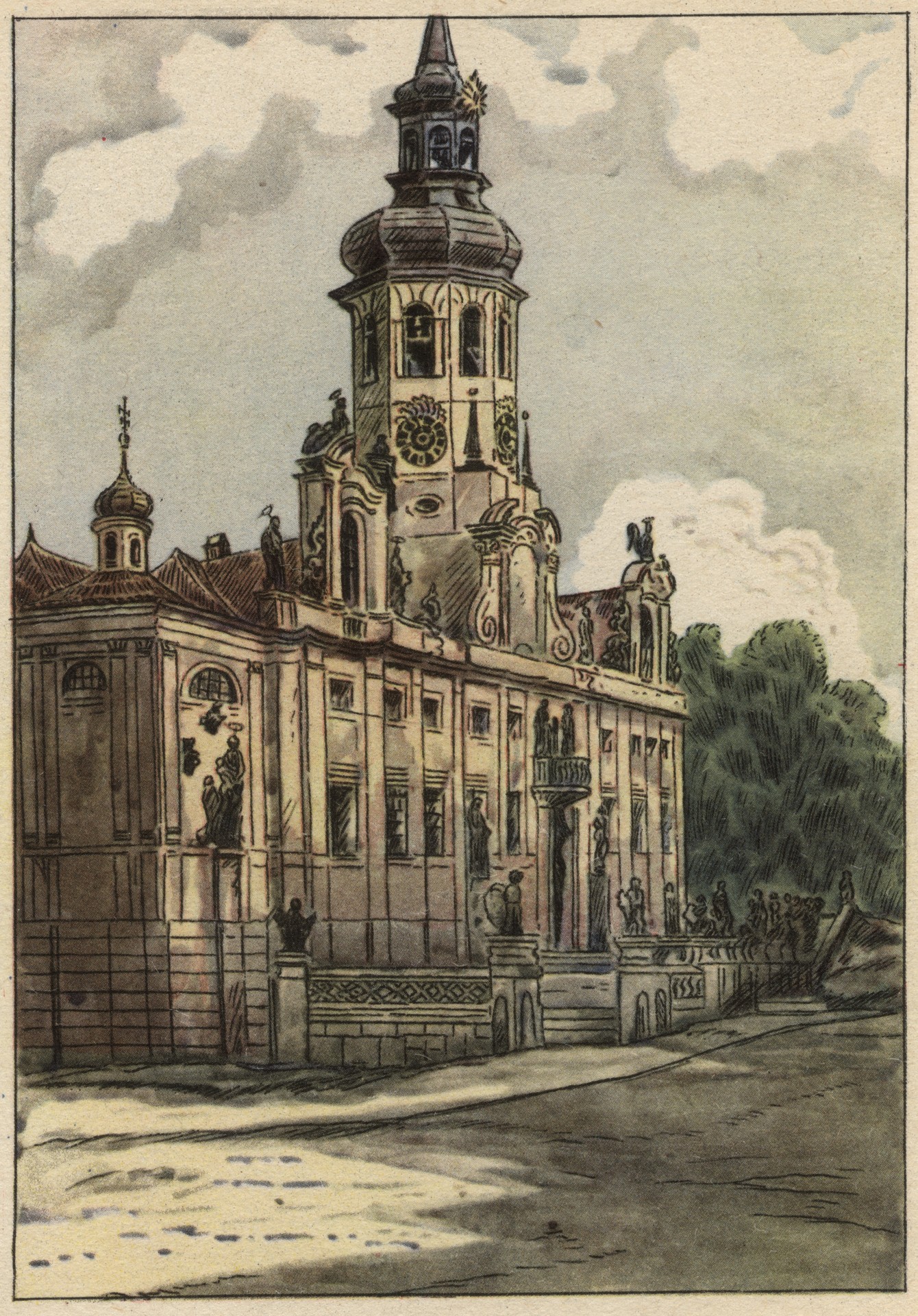 Пражская Лорета - Фасад