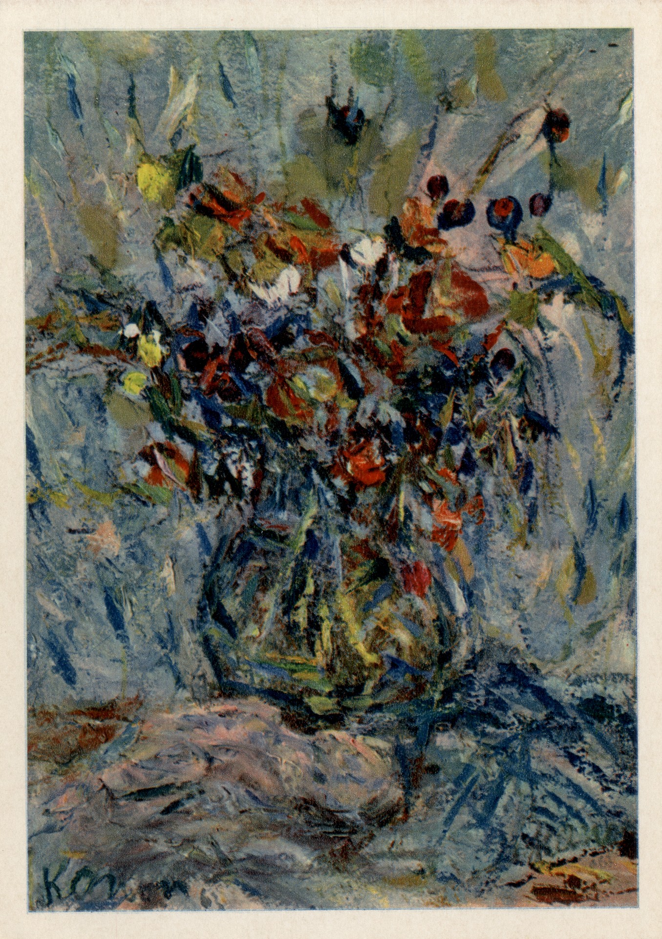 Ваза с цветами 1