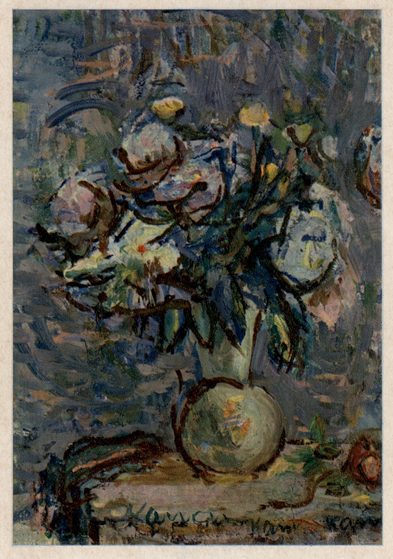 Ваза с цветами 8