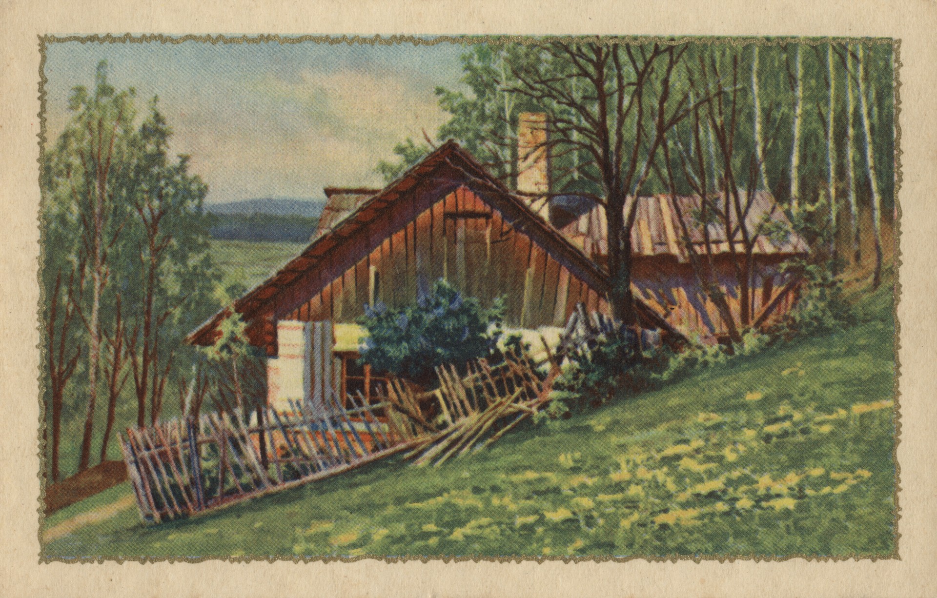 Сельский дом 1