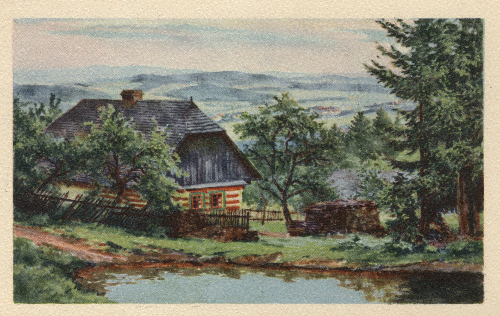 Сельский дом