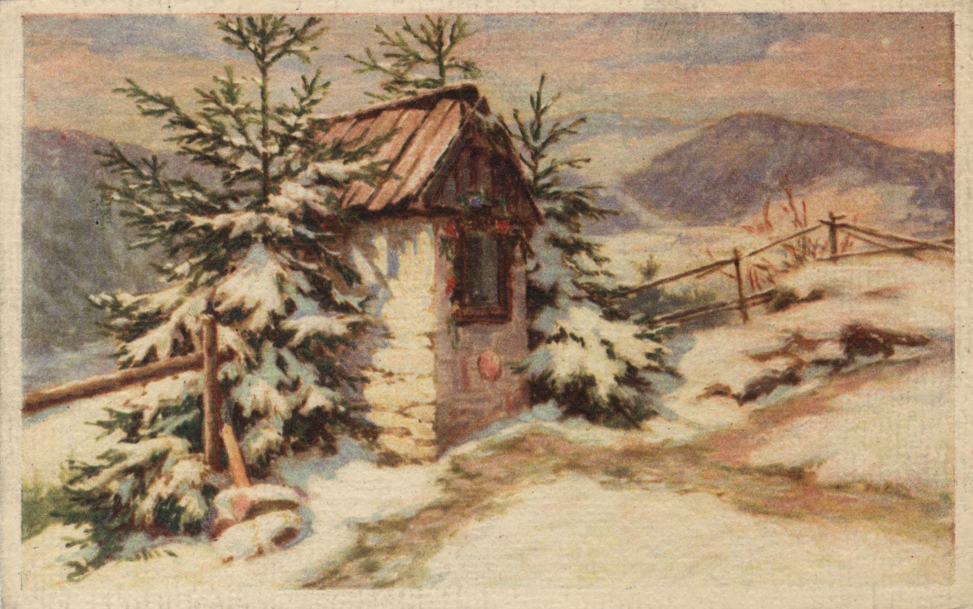 Зимний пейзаж