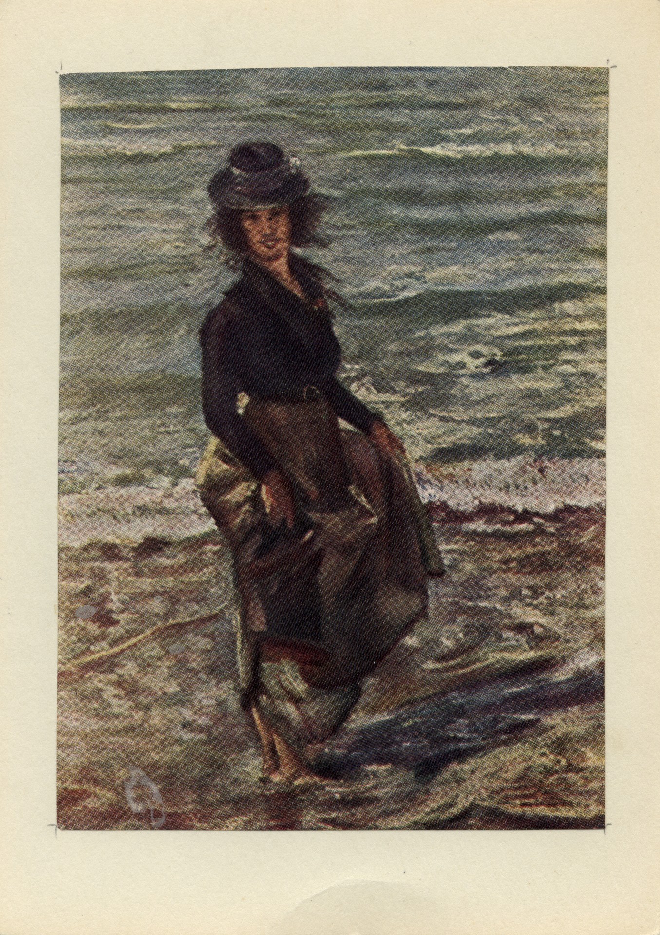 Девушка на берегу