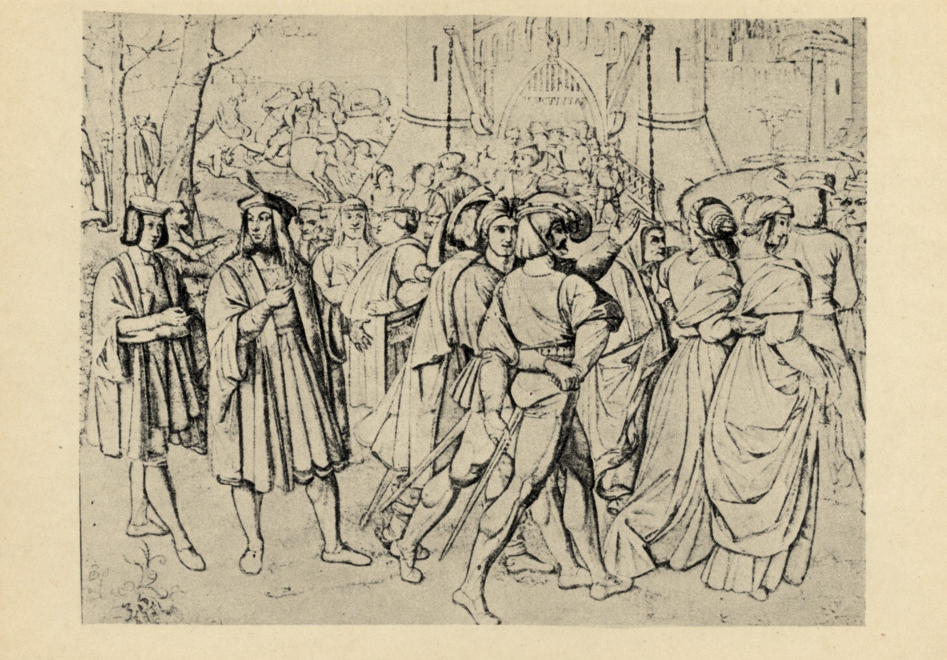 Илл. к драматической поэме Гёте Фауст