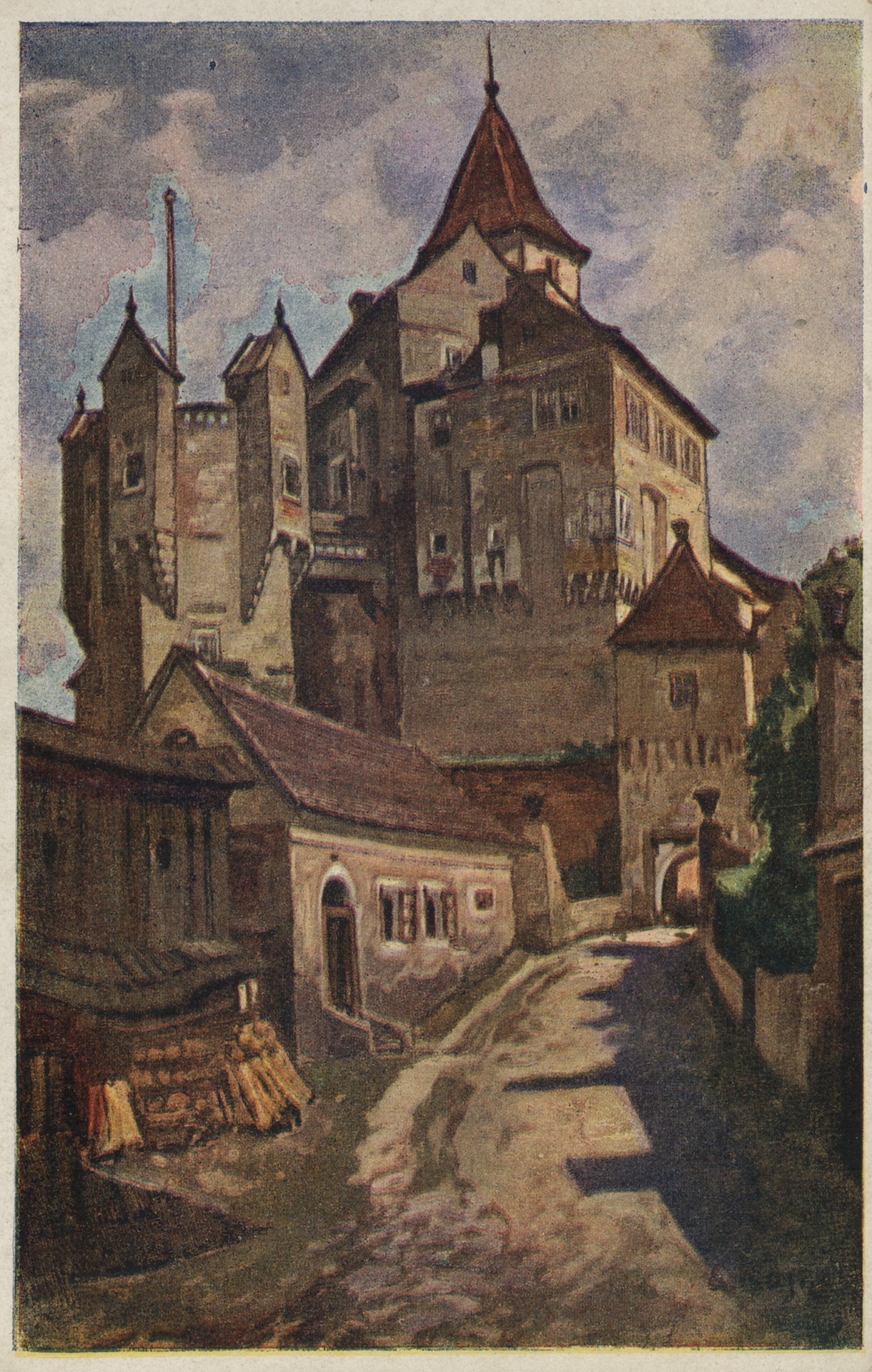 Град Пернштейн