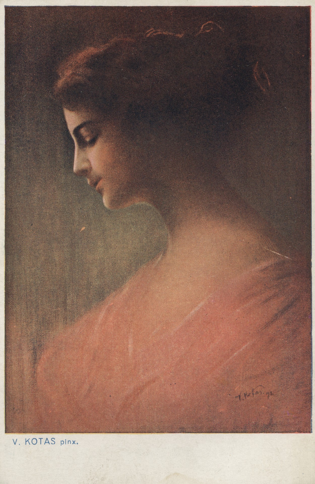 Освещённая головк